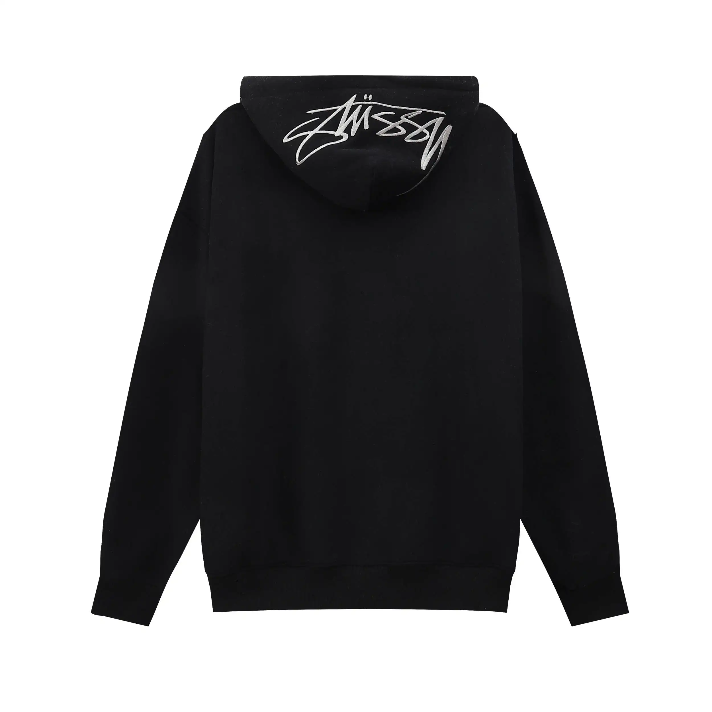 Logo Embroidered Cotton-Blend Hoodie D8516037 — view 4