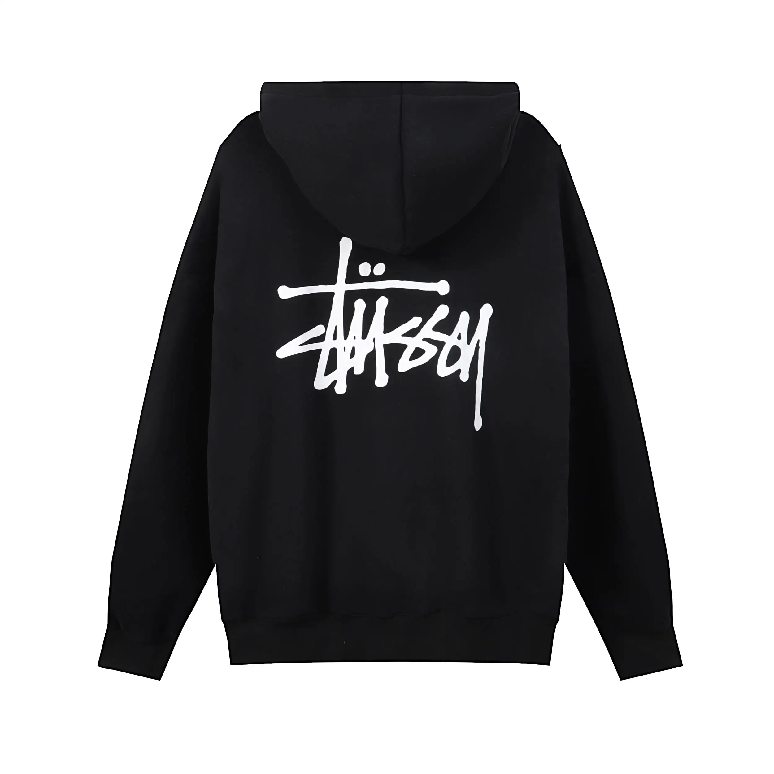Logo-Print Zip-Up Hoodie D9016032 — view 4
