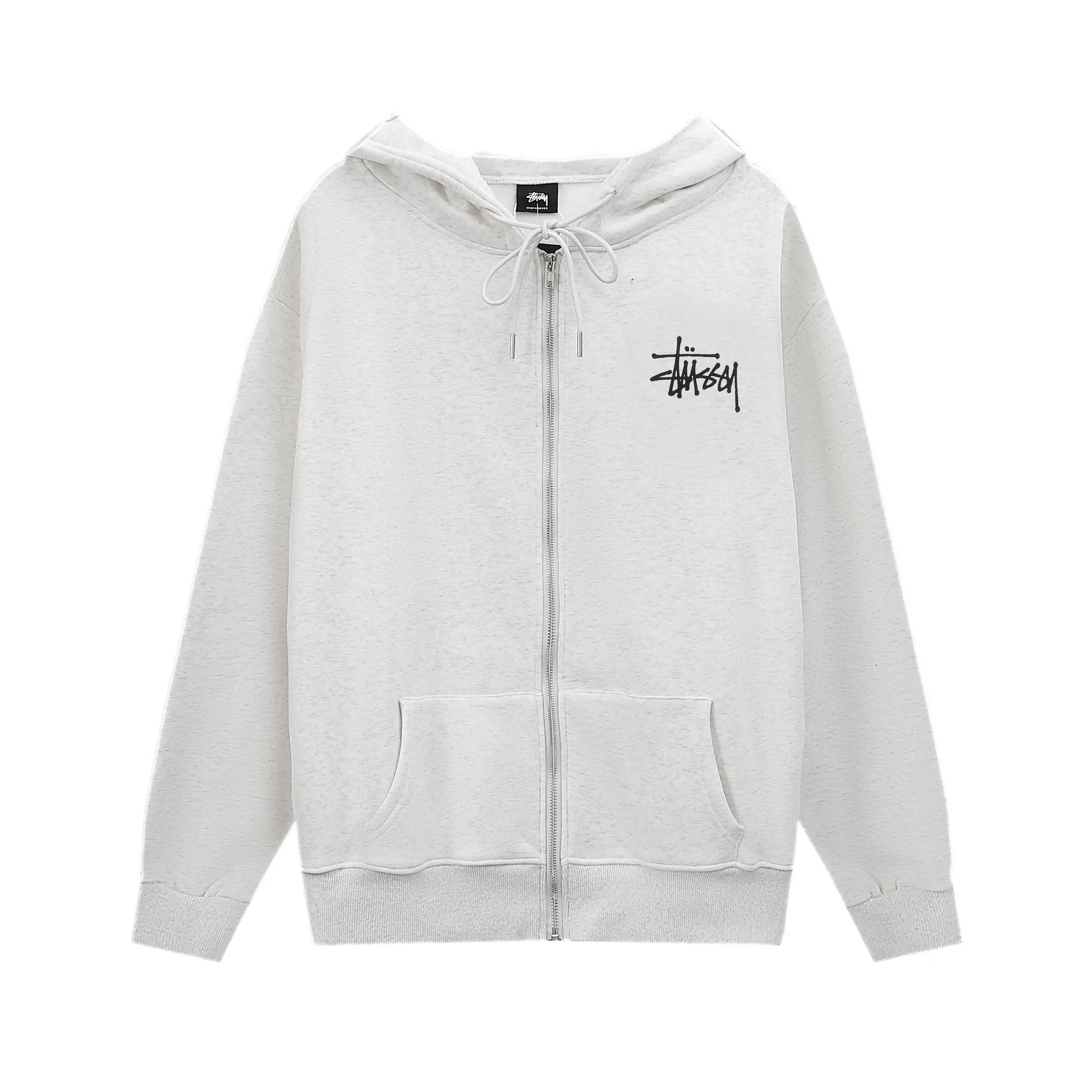 Logo-Print Zip-Up Hoodie D9016032 — view 5