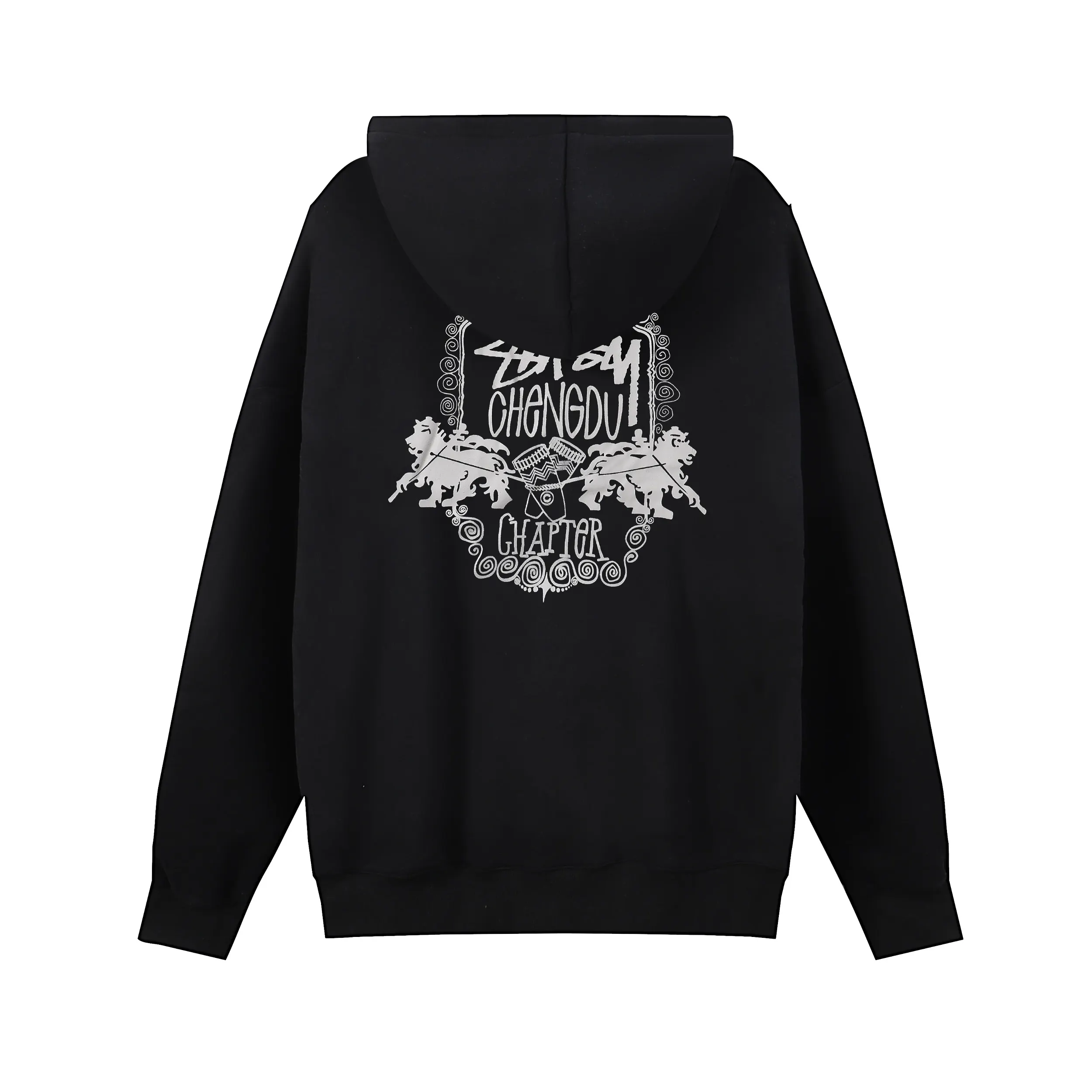 Chengdu Chapter Logo Graphic Hoodie D8516031 — view 2