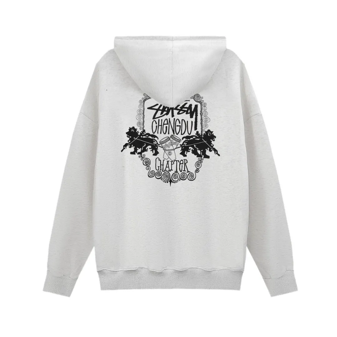 Chengdu Chapter Logo Graphic Hoodie D8516031 — view 4