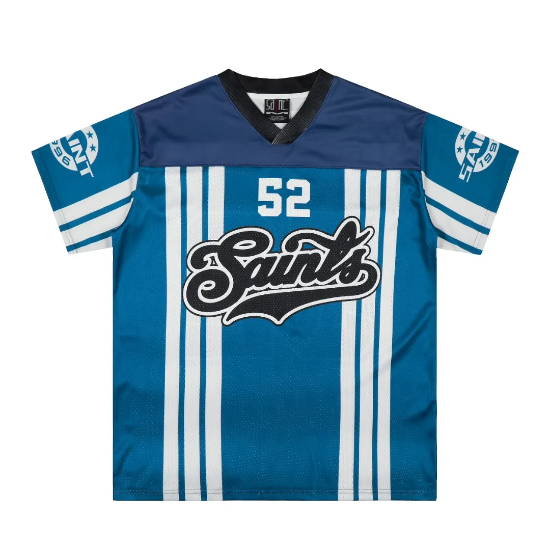 Saint Michael Mesh V-Neck Football Jersey D8811921 — view 2
