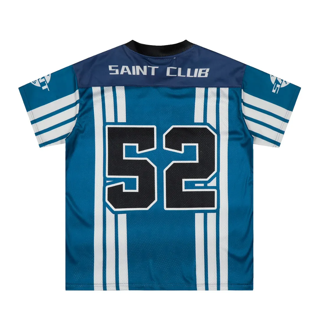 Saint Michael Mesh V-Neck Football Jersey D8811921 — view 3