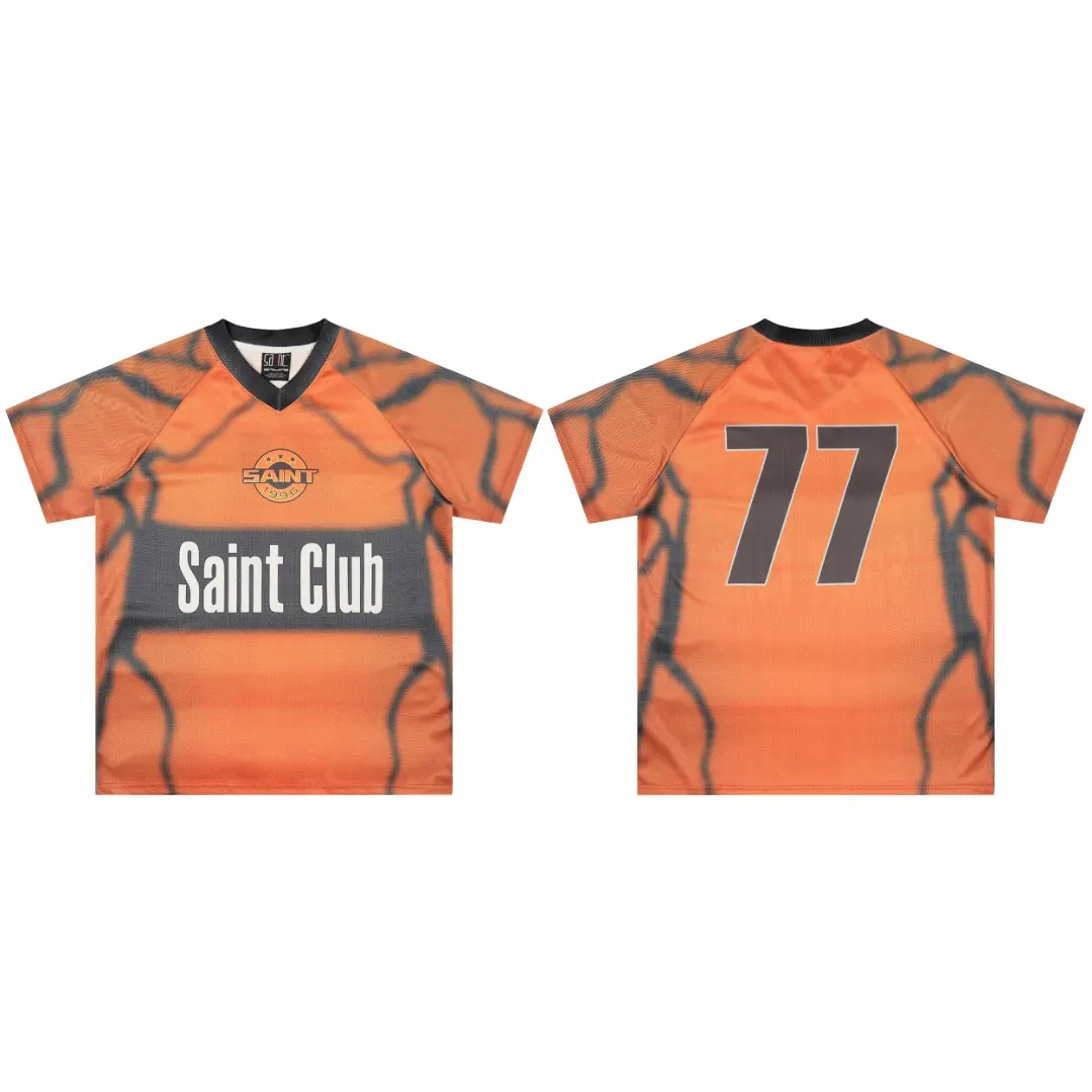 Saint Michael V-Neck Baseball Jersey T-Shirt D8811925