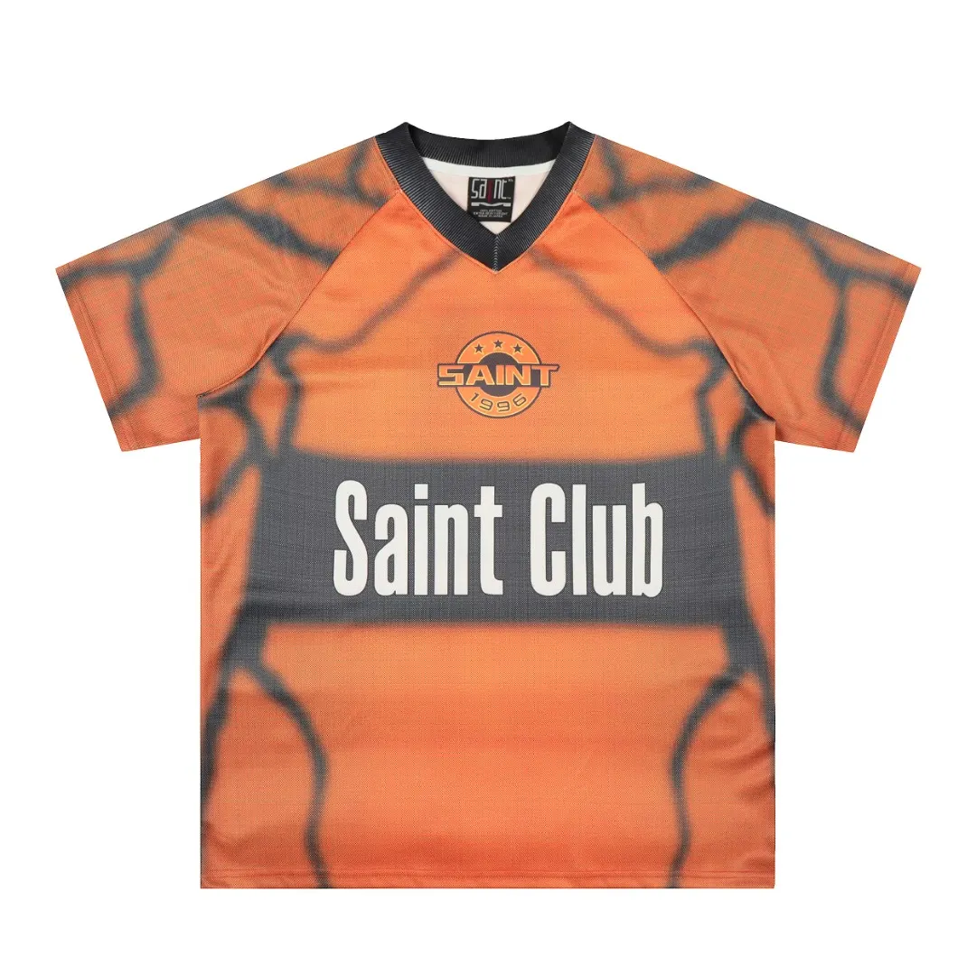 Saint Michael V-Neck Baseball Jersey T-Shirt D8811925 — view 2