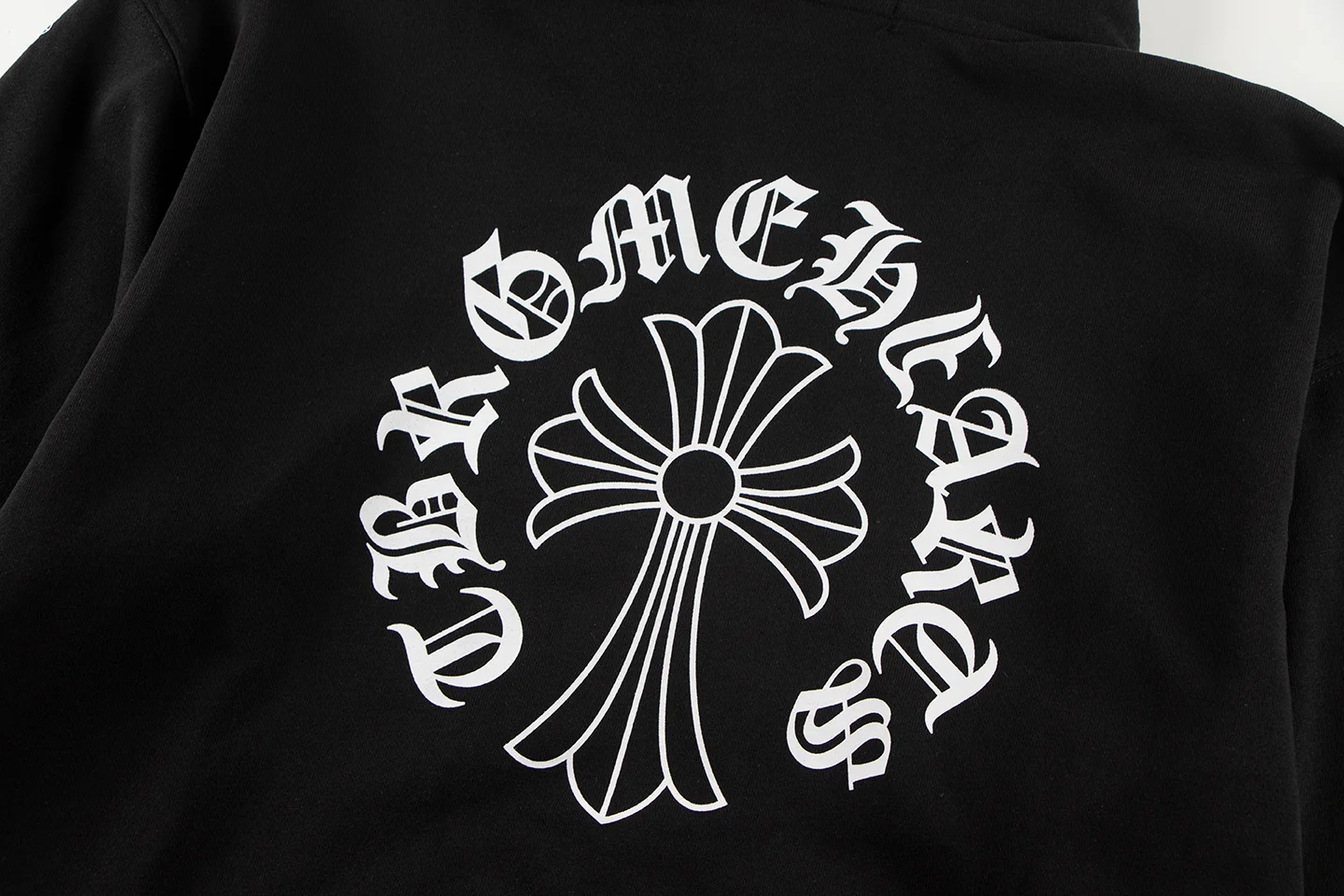 Logo-Print Zip-Up Cotton-Blend Hoodie D12515955 — view 9