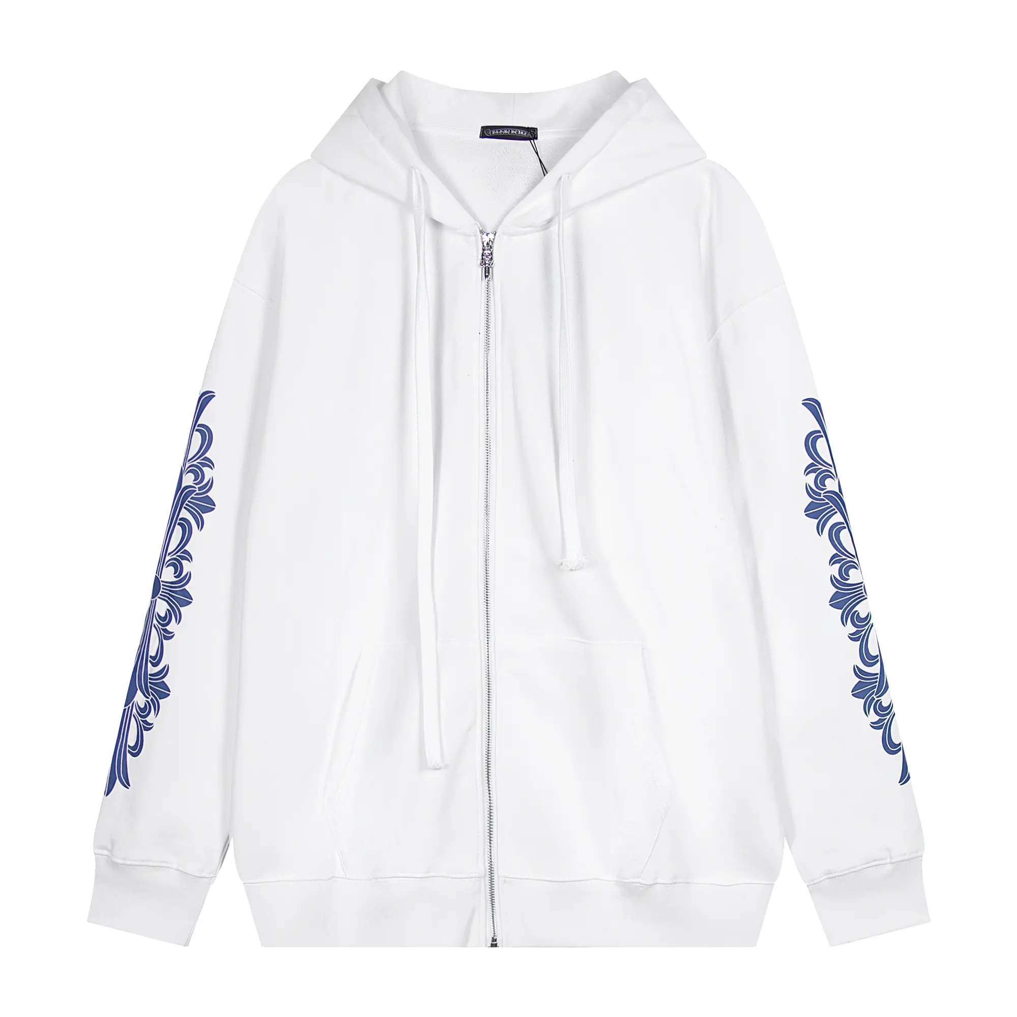 Logo Print Zip-Up Hoodie D12515952
