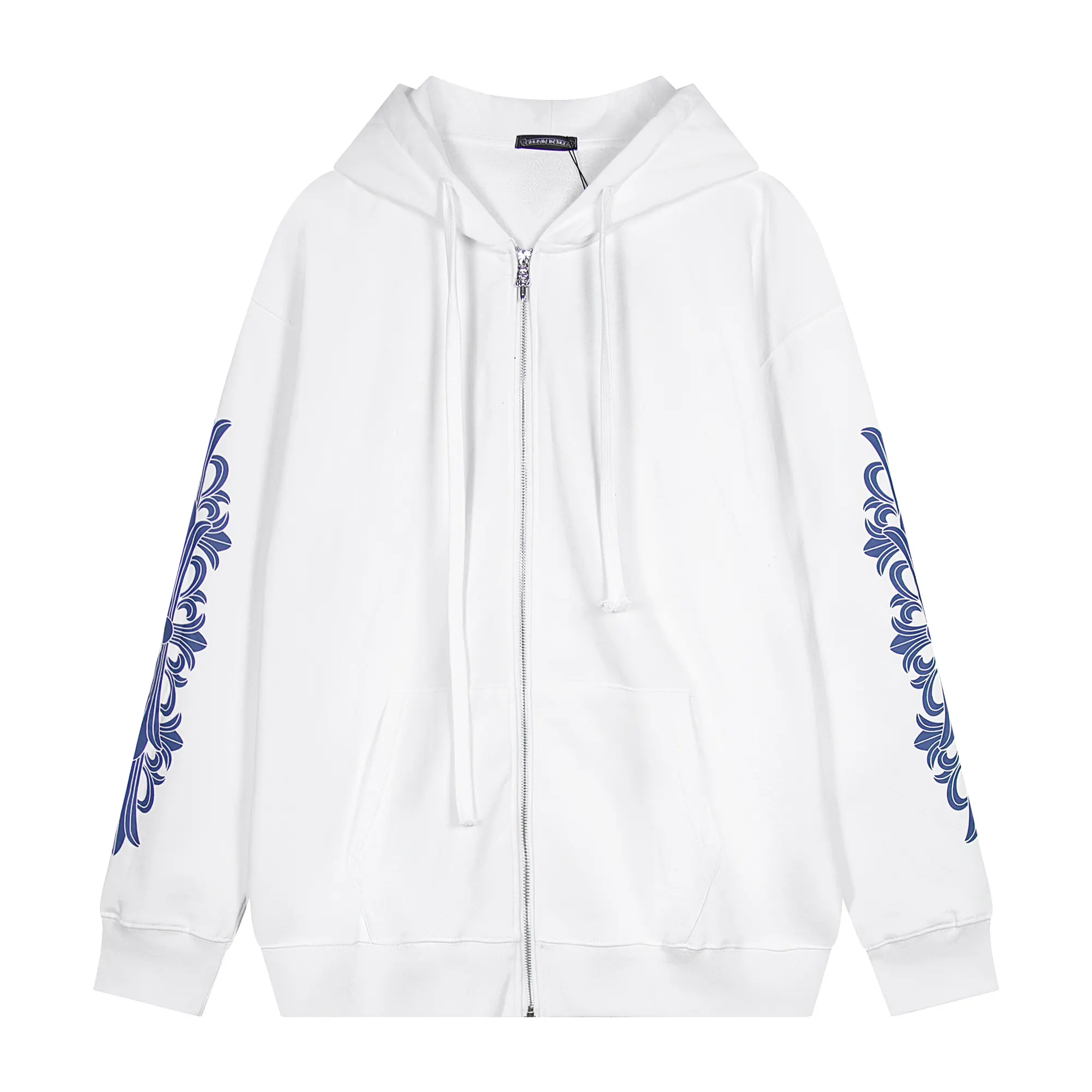 Logo Print Zip-Up Hoodie D12515952