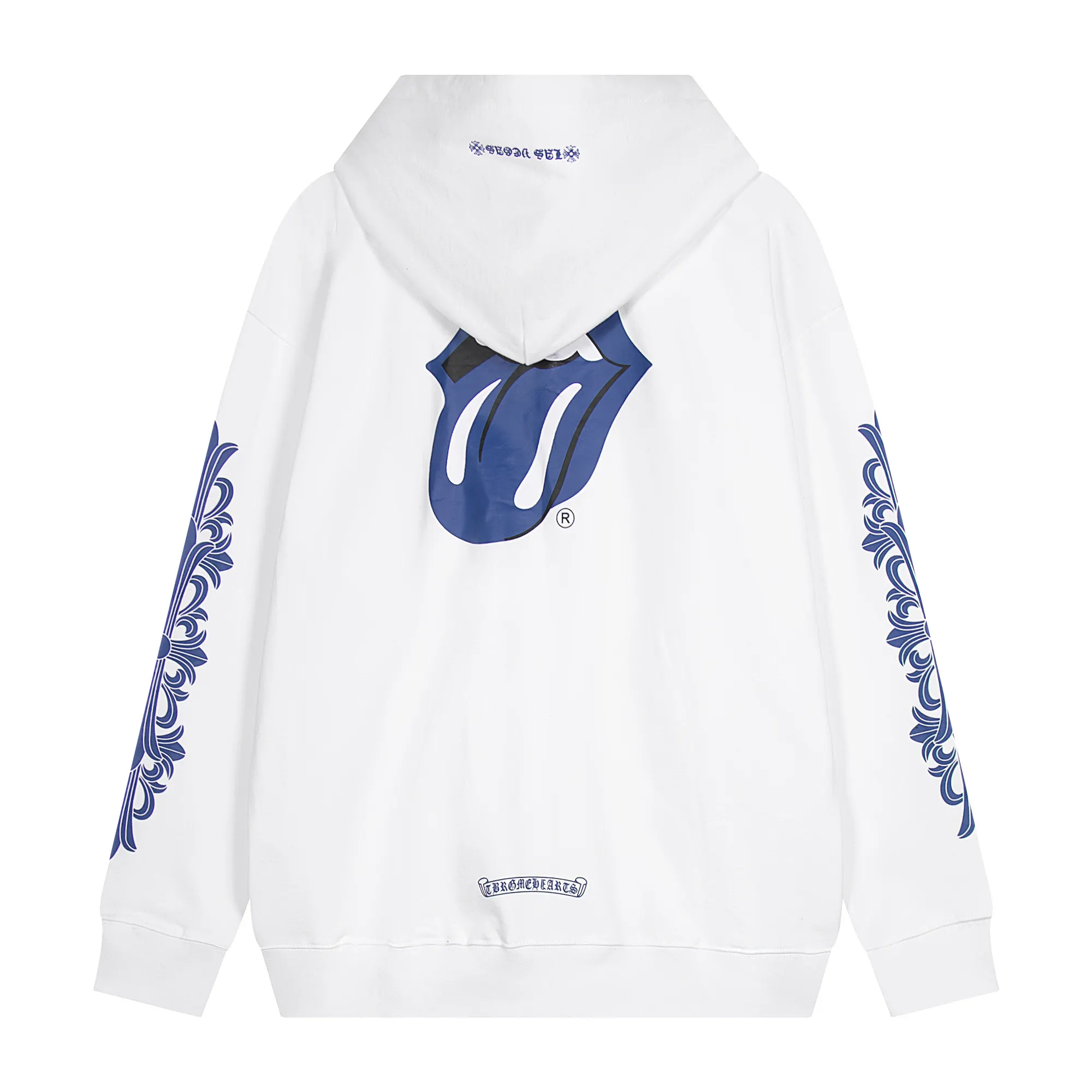 Logo Print Zip-Up Hoodie D12515952 — view 2