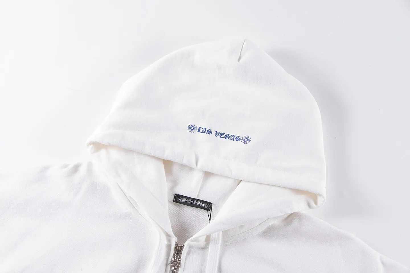 Logo Print Zip-Up Hoodie D12515952 — view 3