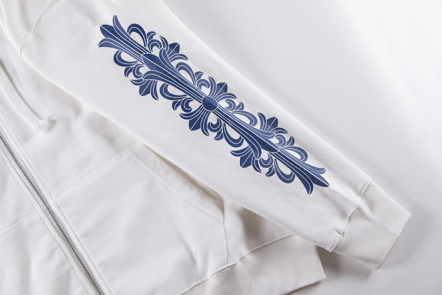 Logo Print Zip-Up Hoodie D12515952 — view 5
