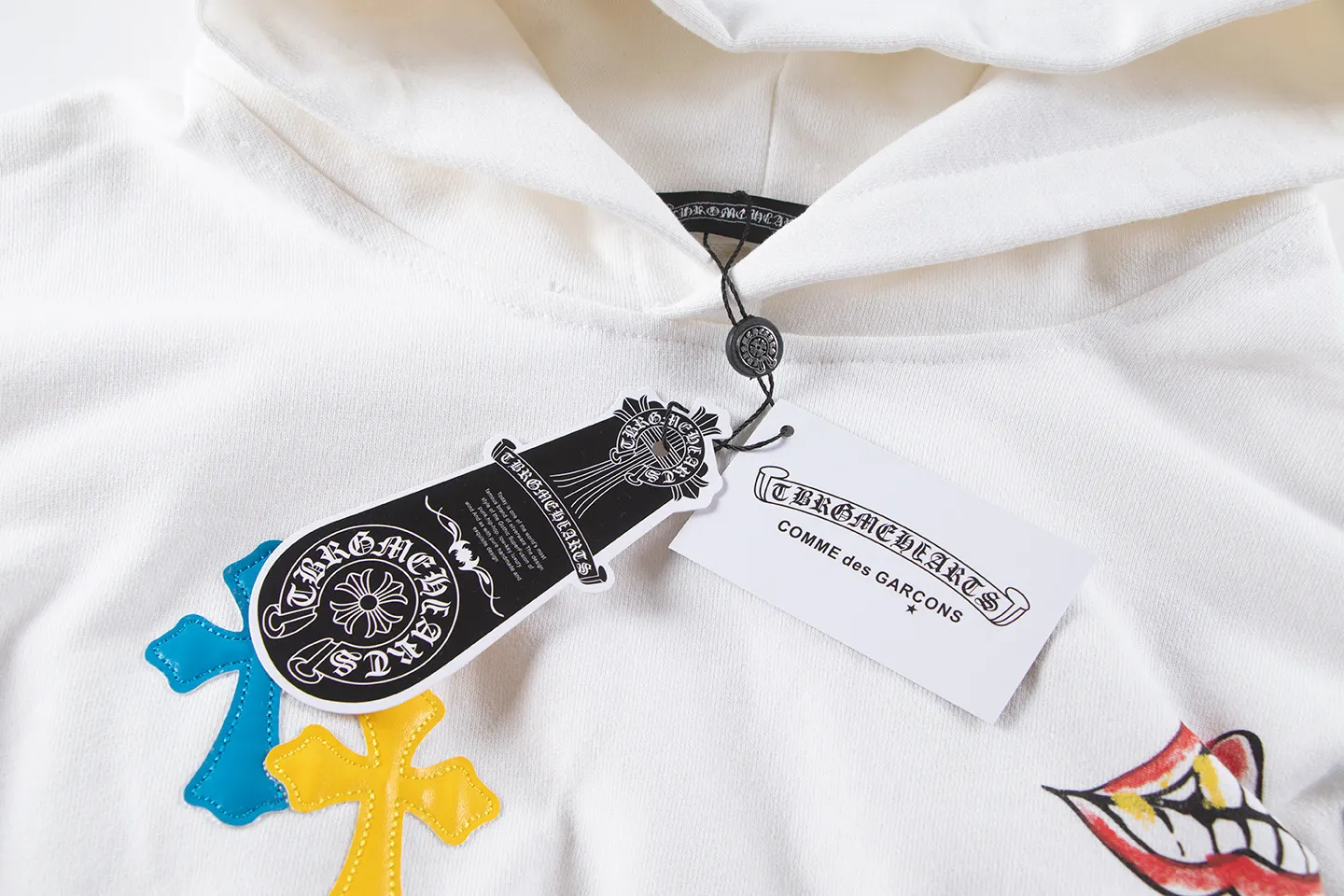 Cross Patch Graphic Print Hoodie D13515949 — view 4