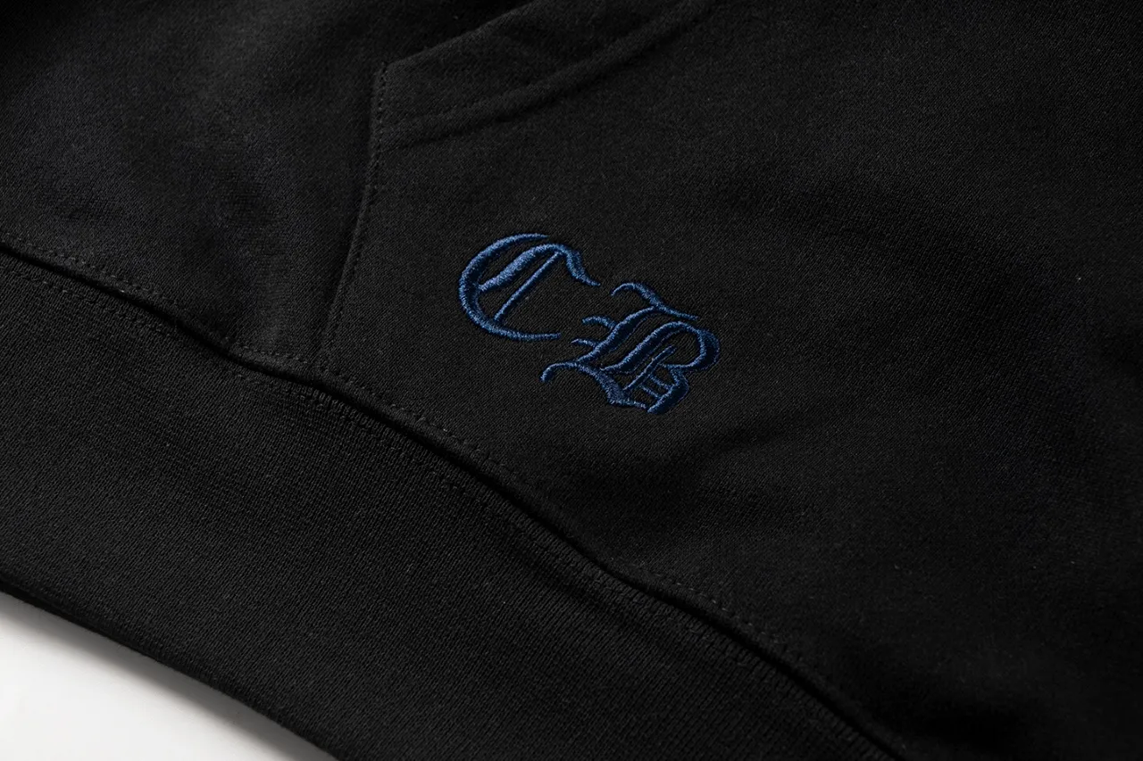 Rainbow Logo Embroidered Cotton Hoodie D12515947 — view 7