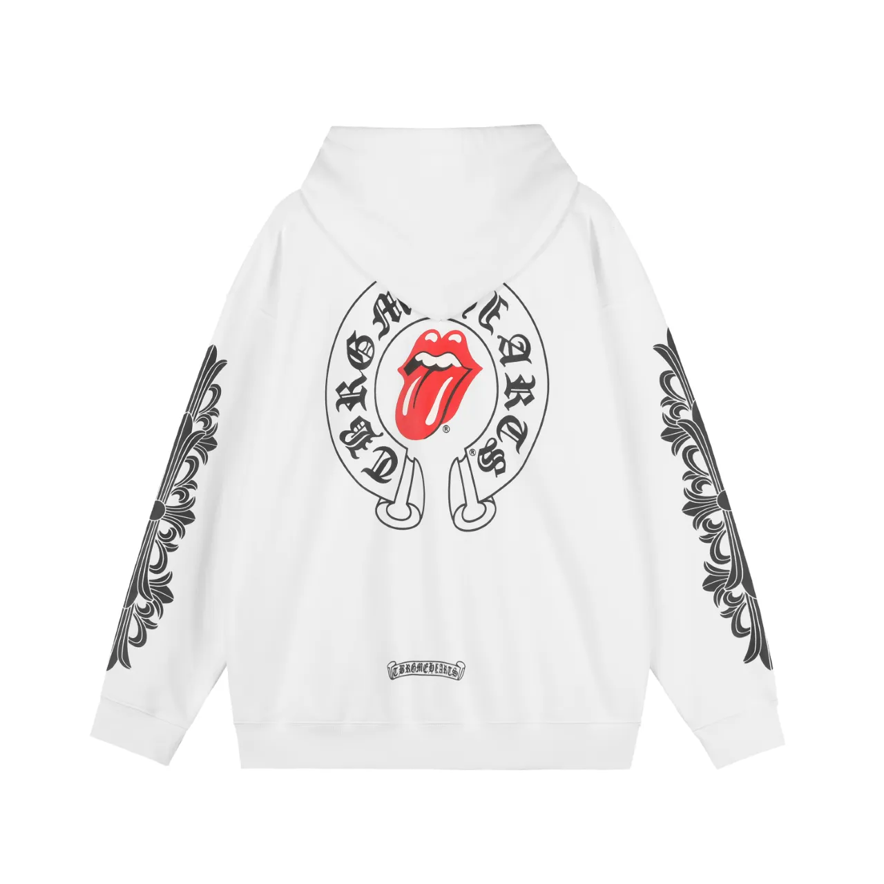 Logo Print Zip-Up Hoodie D12515946 — view 2