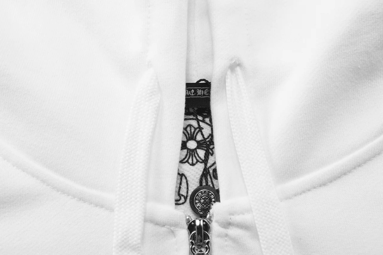 Logo Print Zip-Up Hoodie D12515946 — view 6