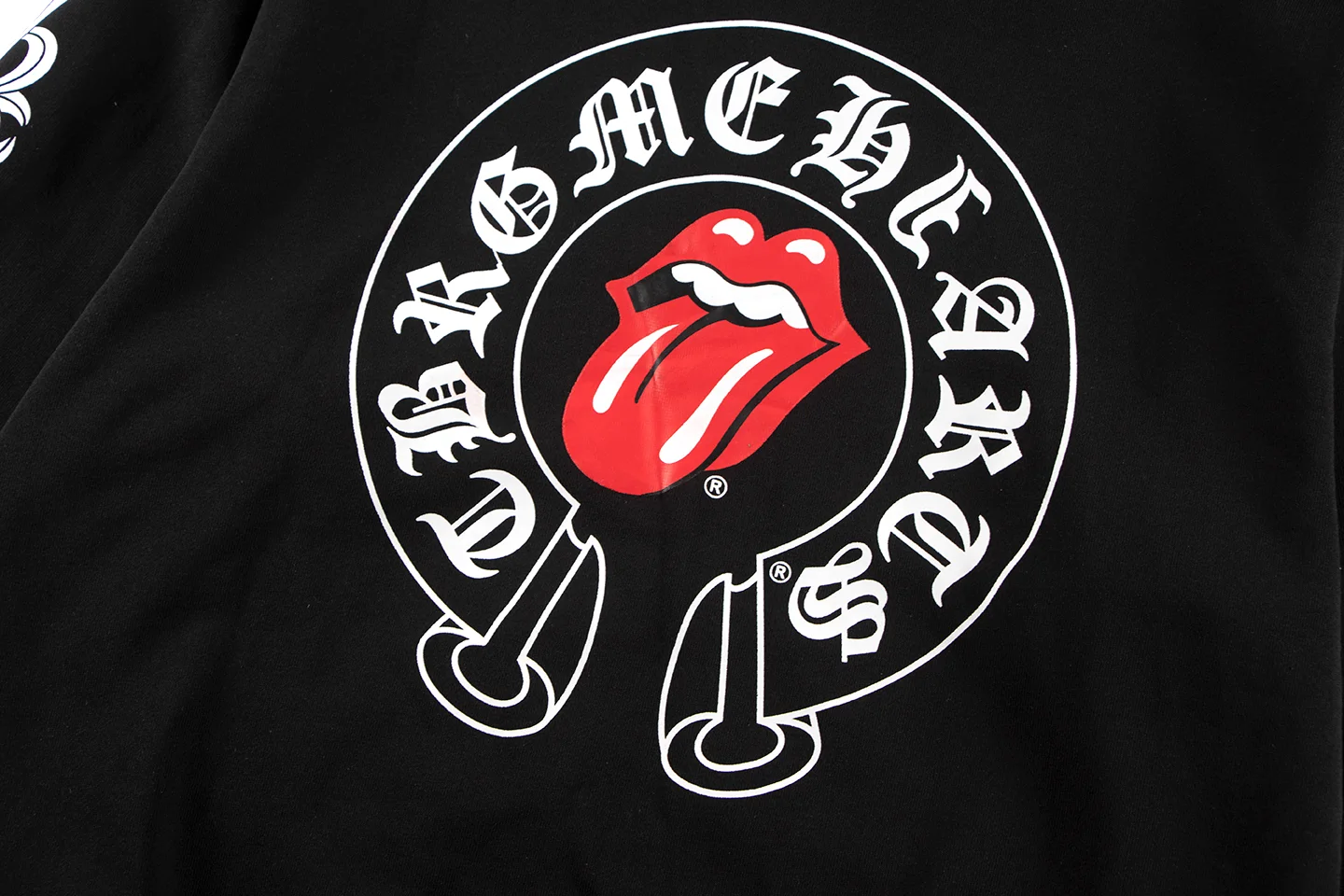 Logo Print Zip-Up Cotton Hoodie D12515945 — view 8