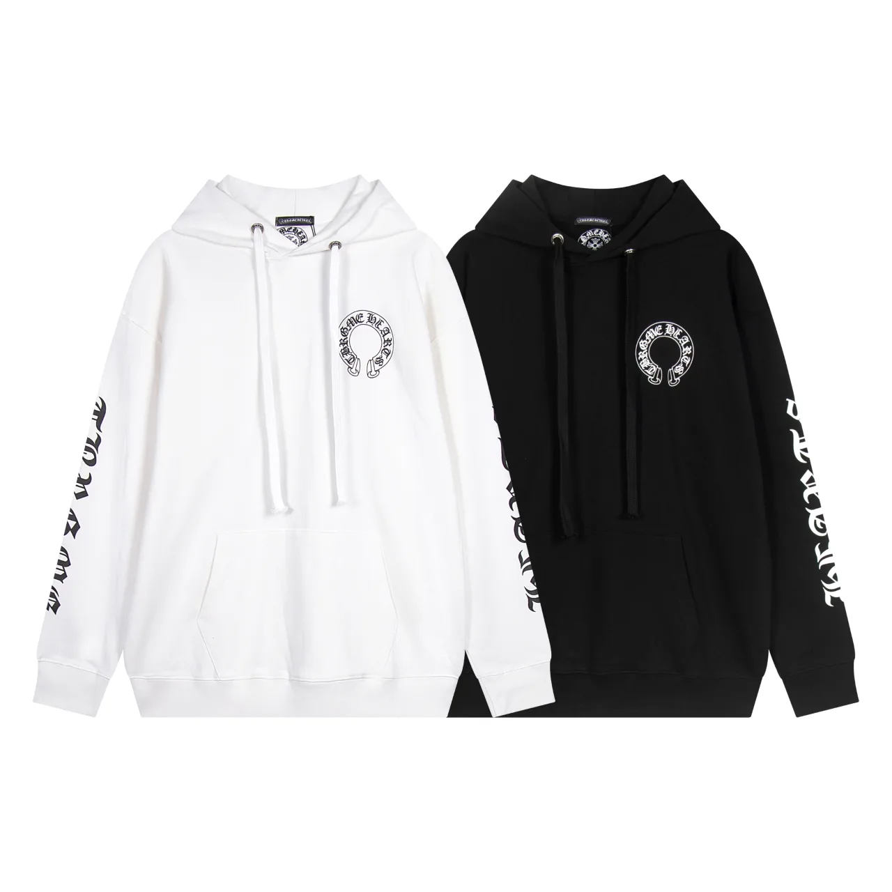 Logo Print Cotton Jersey Hoodie D12515942