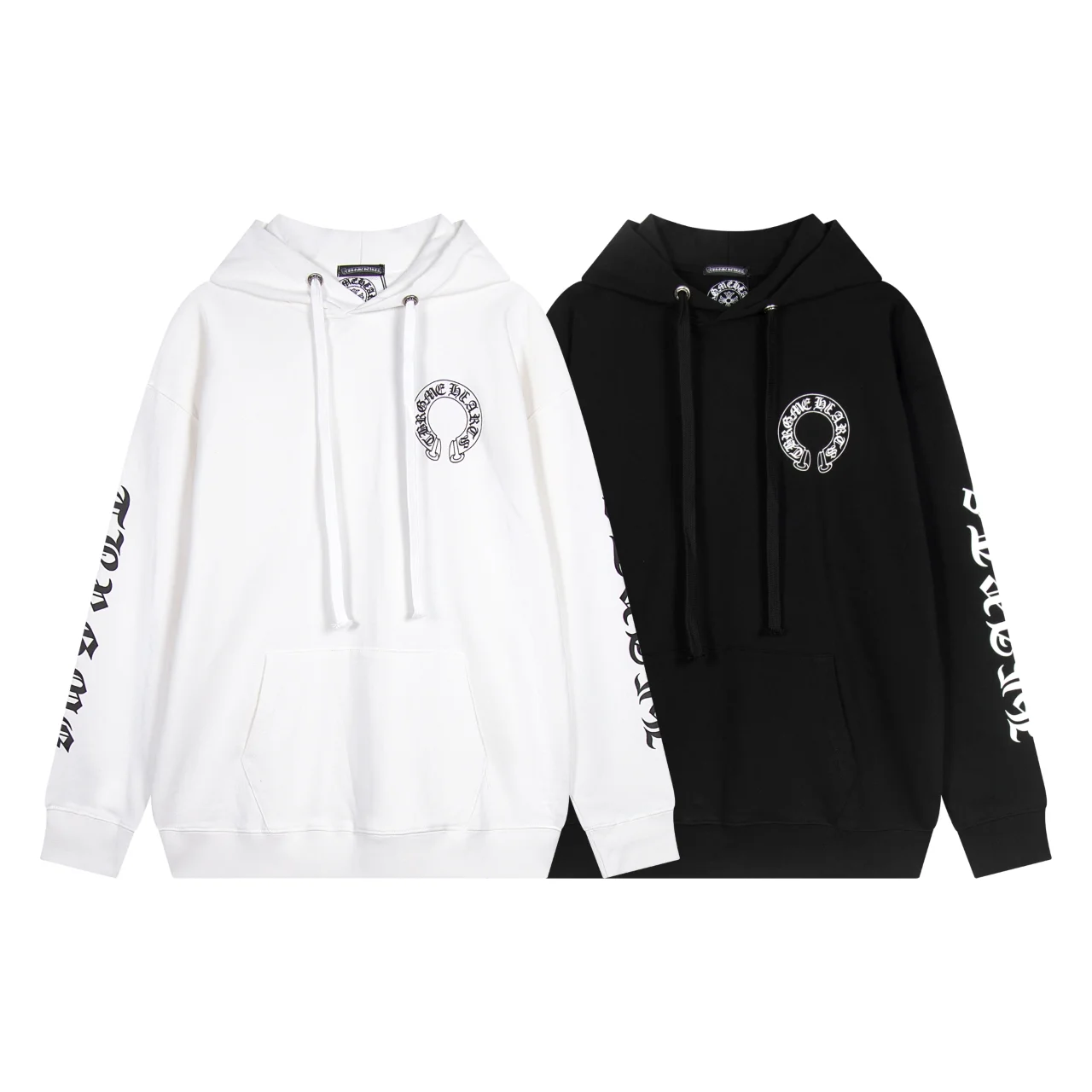 Logo Print Cotton Jersey Hoodie D12515942