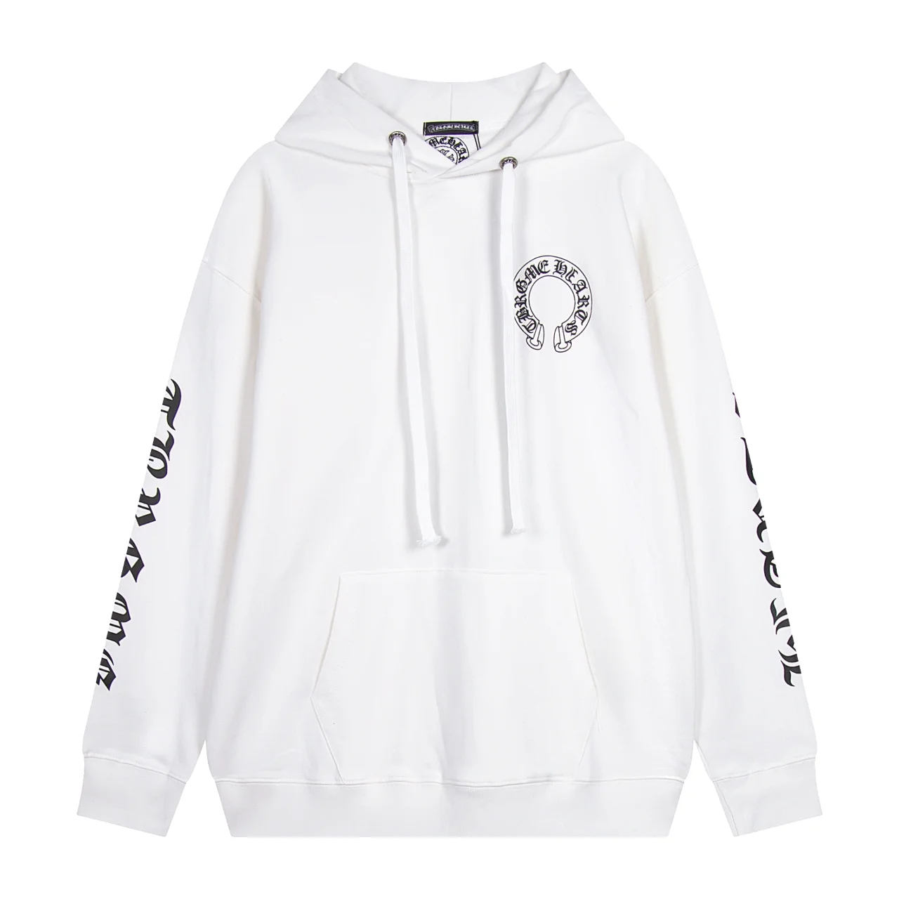 Logo Print Cotton Jersey Hoodie D12515942 — view 2