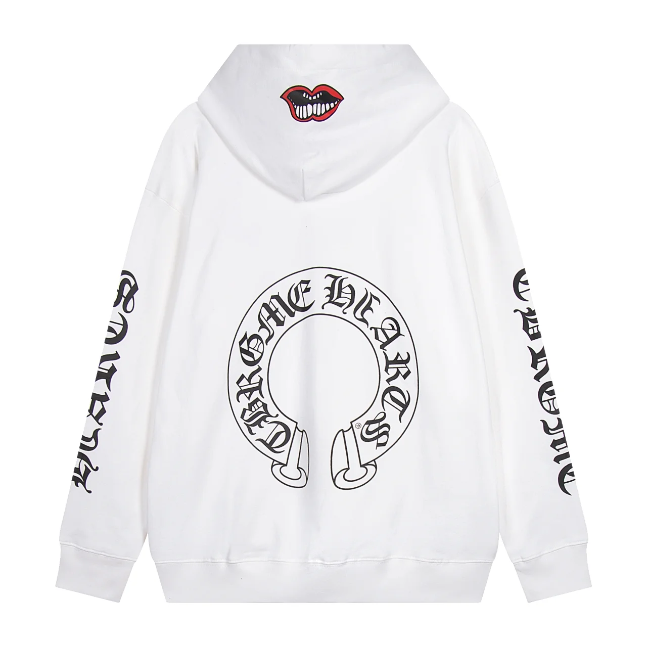 Logo Print Cotton Jersey Hoodie D12515942 — view 3