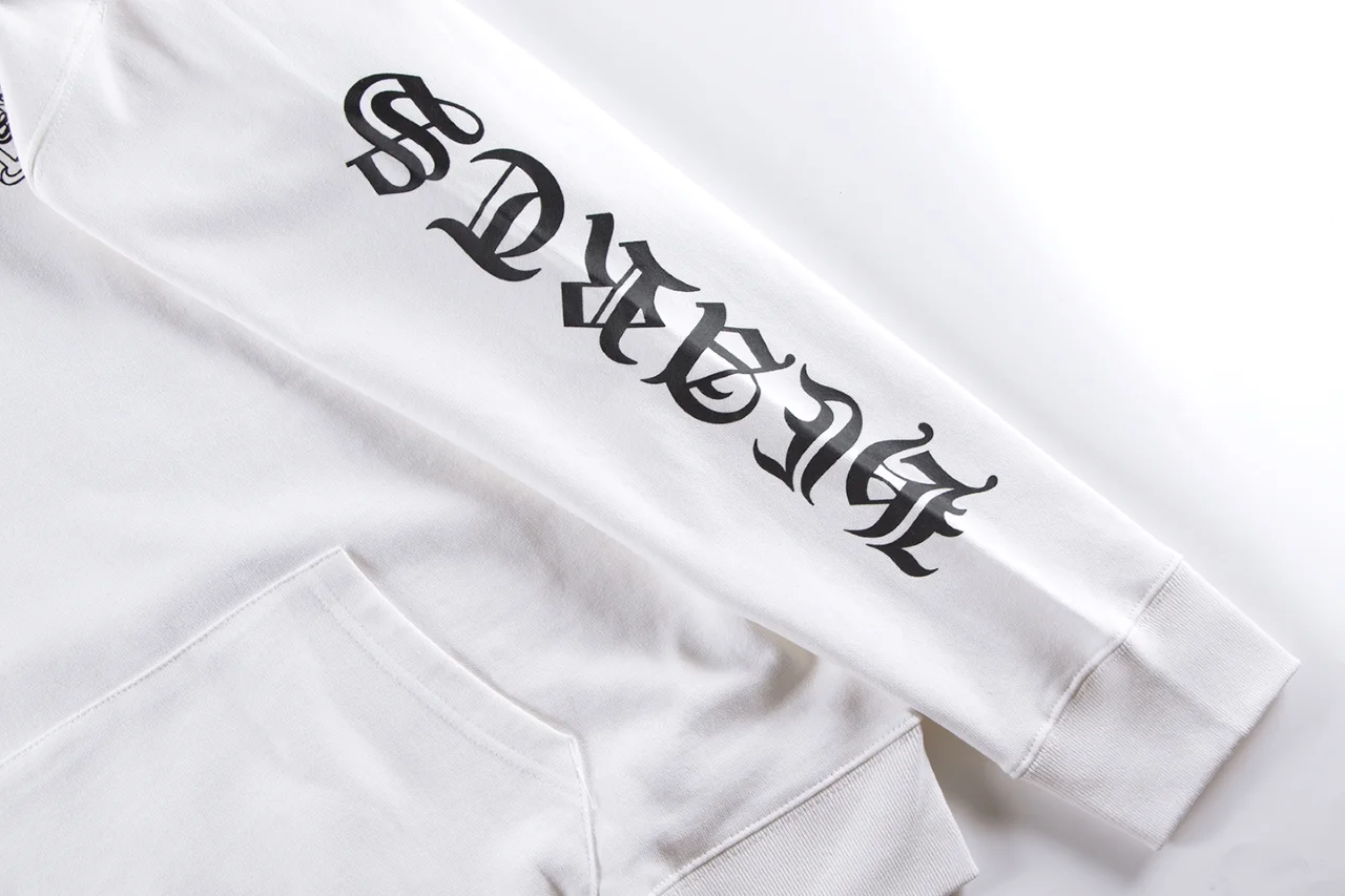 Logo Print Cotton Jersey Hoodie D12515942 — view 8