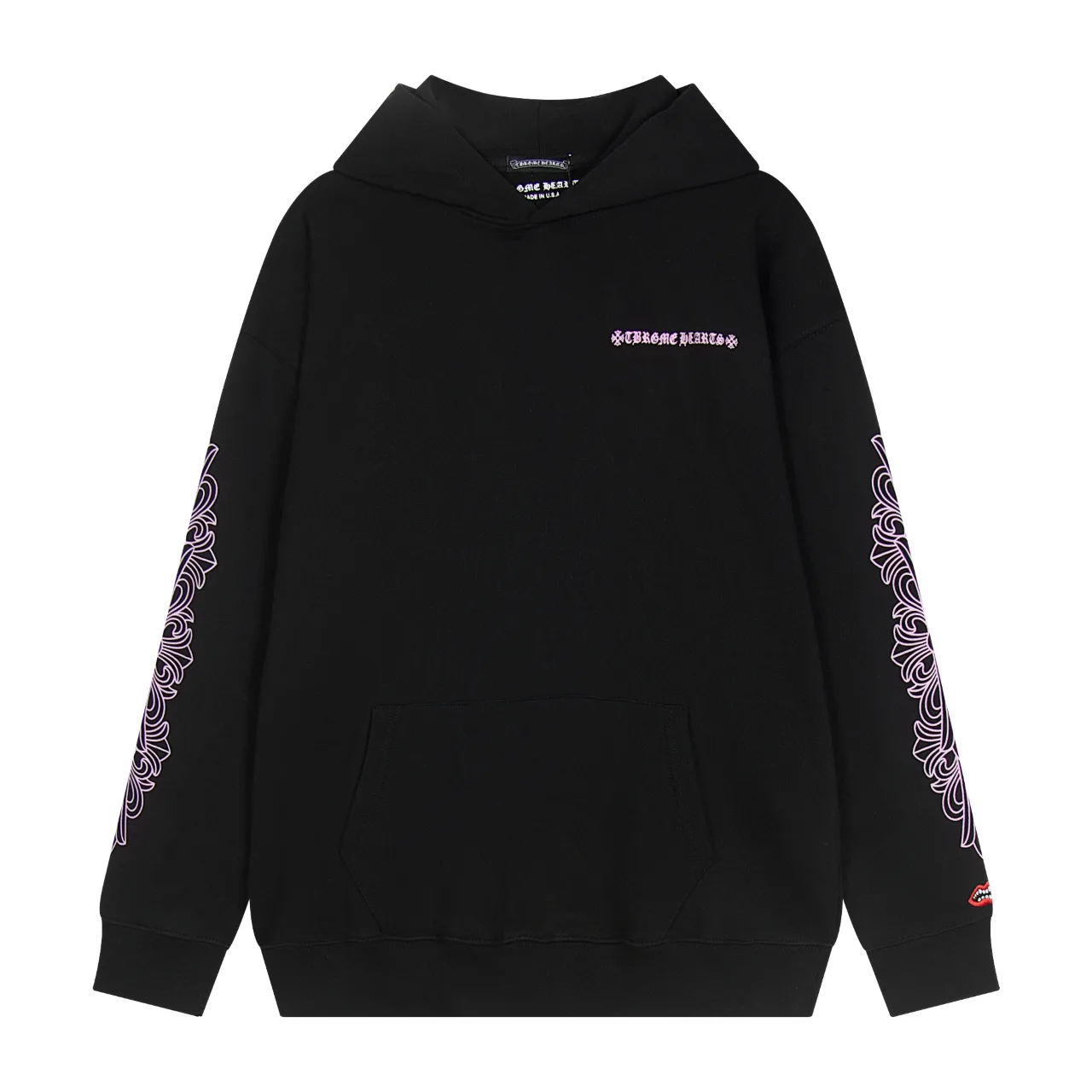Logo Embroidery Cotton-Blend Hoodie D12515941