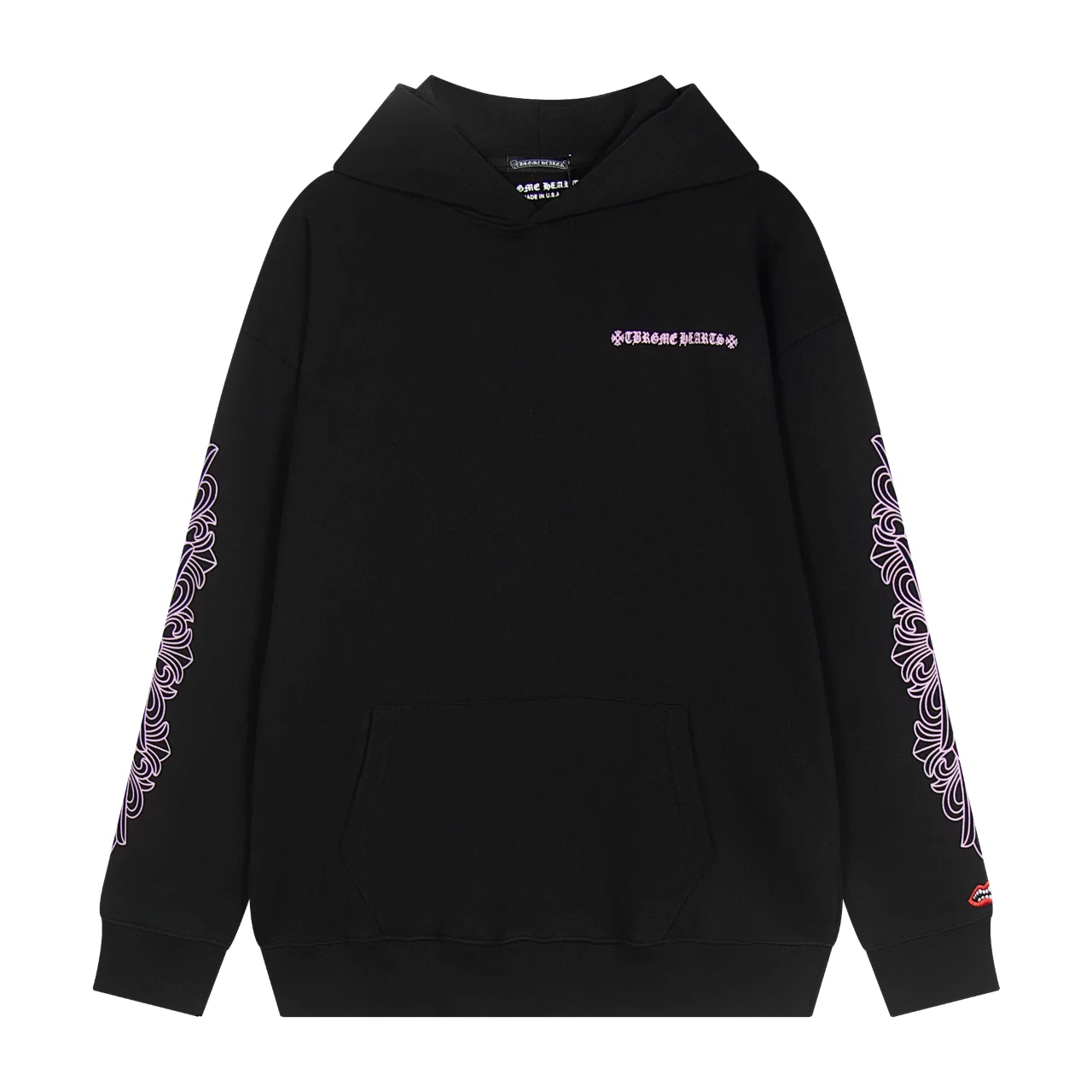 Logo Embroidery Cotton-Blend Hoodie D12515941