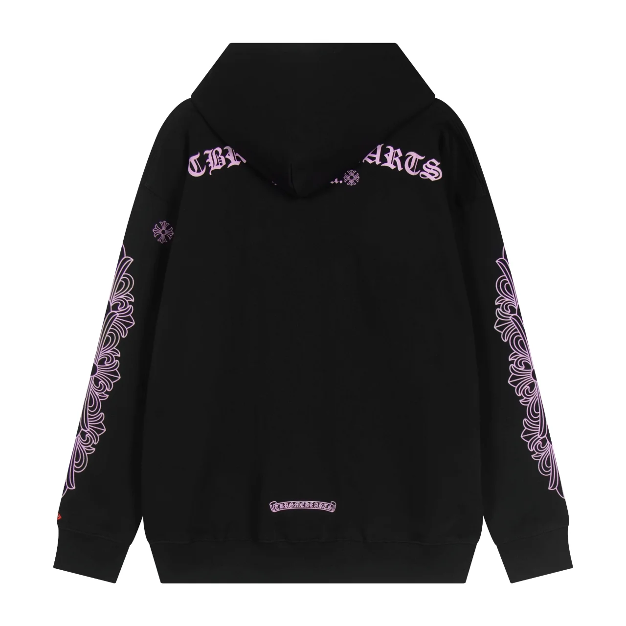 Logo Embroidery Cotton-Blend Hoodie D12515941 — view 2