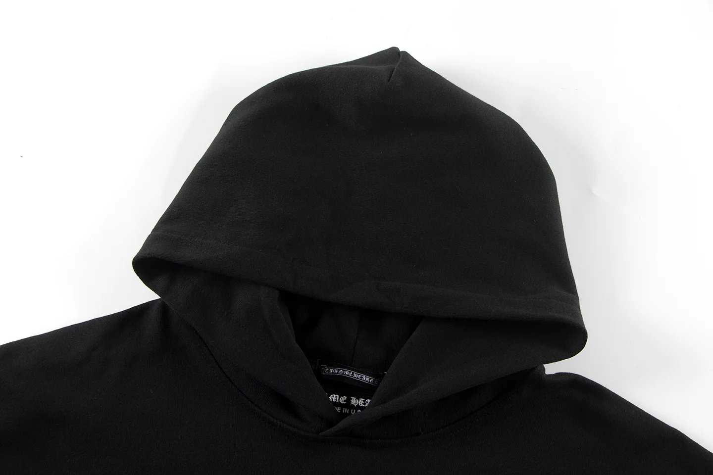 Logo Embroidery Cotton-Blend Hoodie D12515941 — view 3