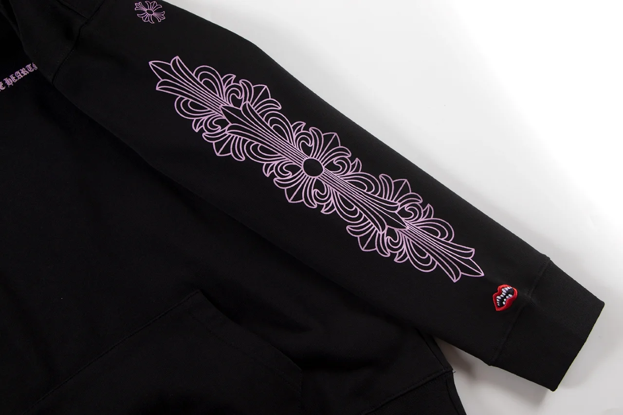 Logo Embroidery Cotton-Blend Hoodie D12515941 — view 6