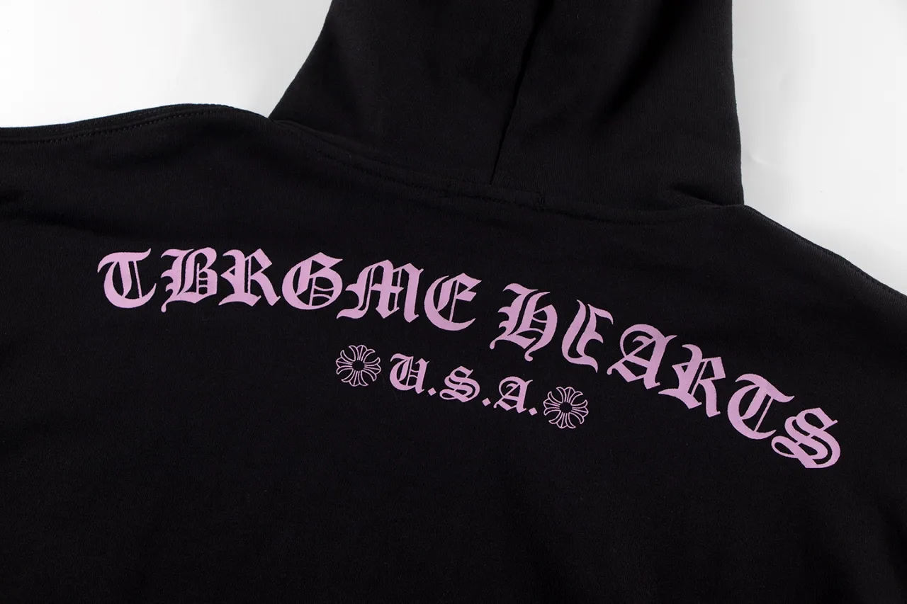 Logo Embroidery Cotton-Blend Hoodie D12515941 — view 8