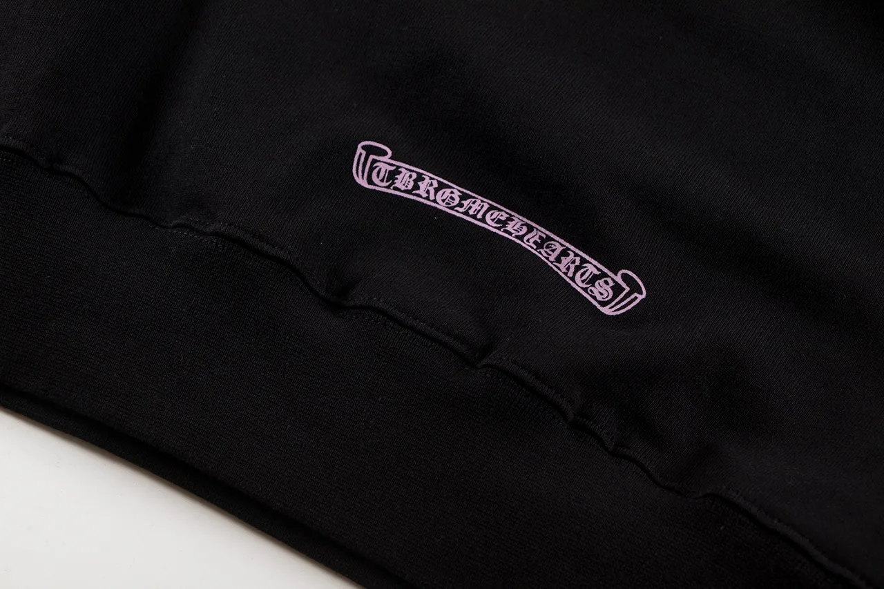 Logo Embroidery Cotton-Blend Hoodie D12515941 — view 9