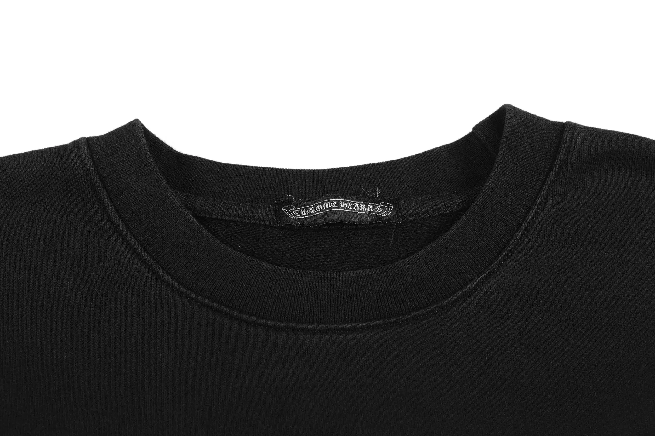 Logo-Embroidered Acid-Wash Sweatshirt D13515939 — view 3
