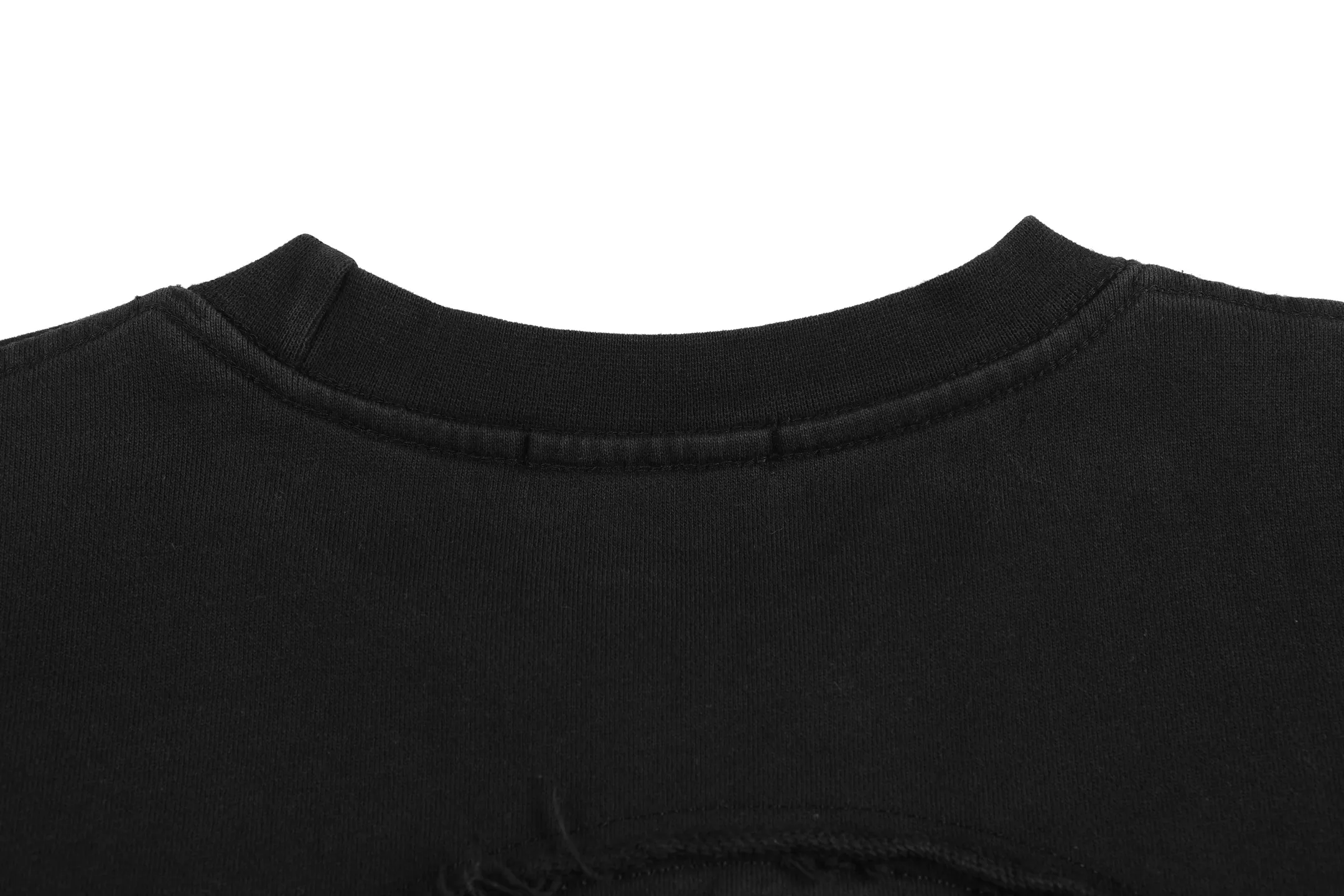 Logo-Embroidered Acid-Wash Sweatshirt D13515939 — view 7