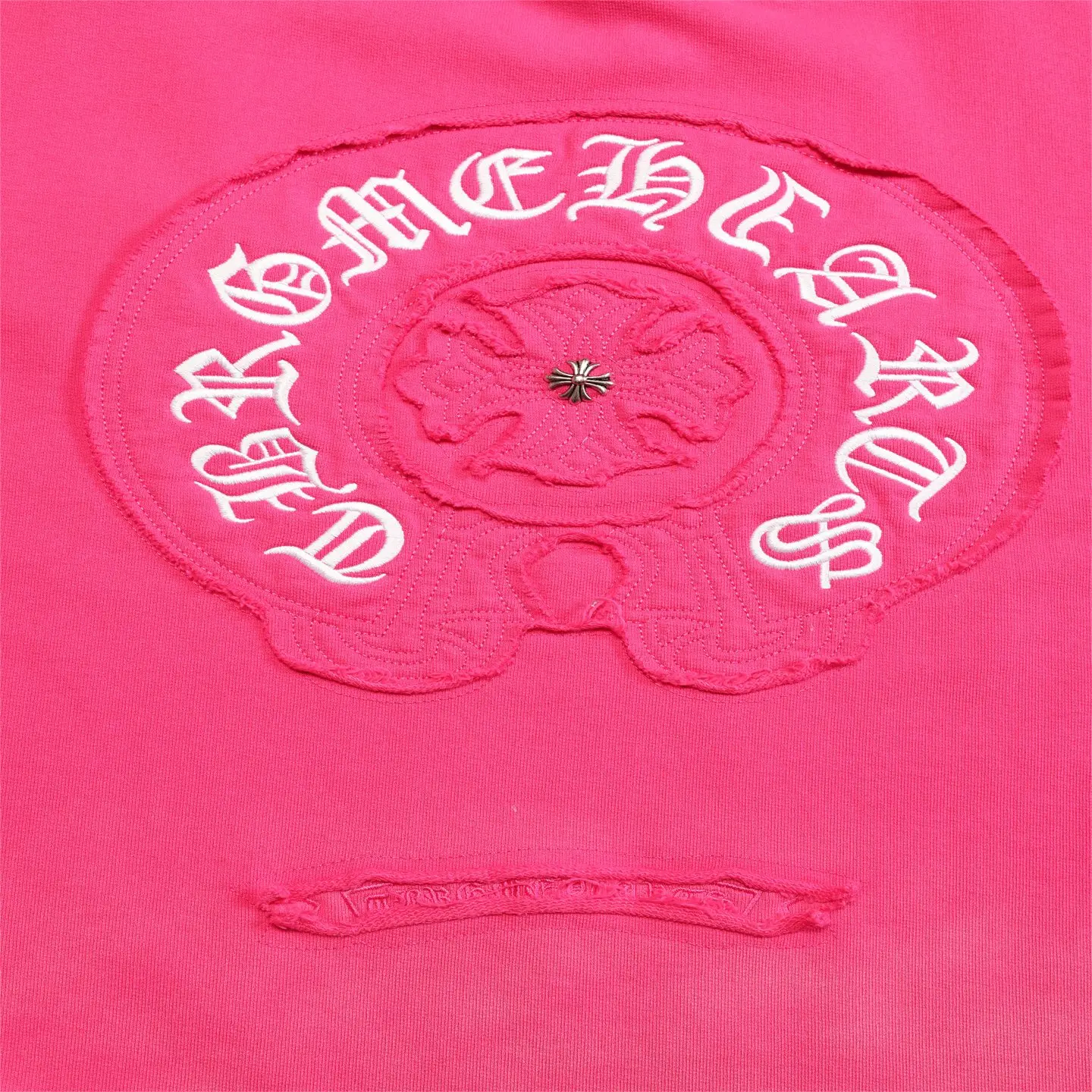 Logo-Embroidered Acid-Wash Sweatshirt D13515940 — view 8
