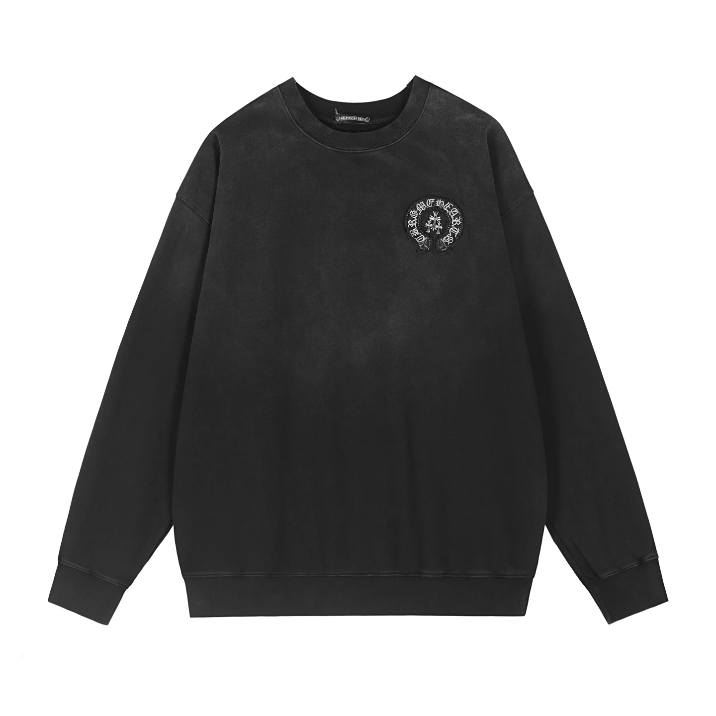 Logo-Embroidered Washed Cotton Sweatshirt D12515938