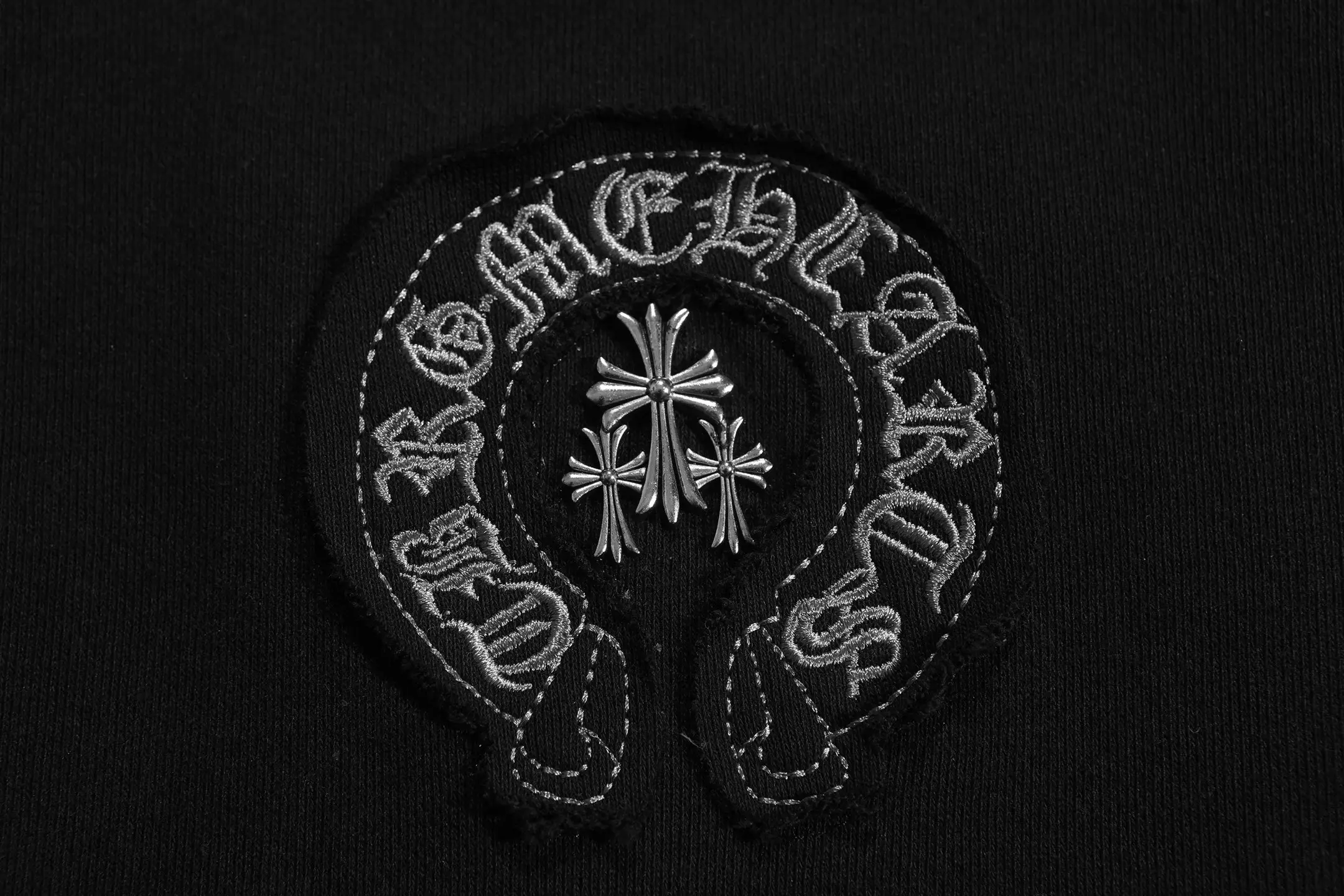 Logo-Patch Cotton-Blend Sweatshirt D10515935 — view 4