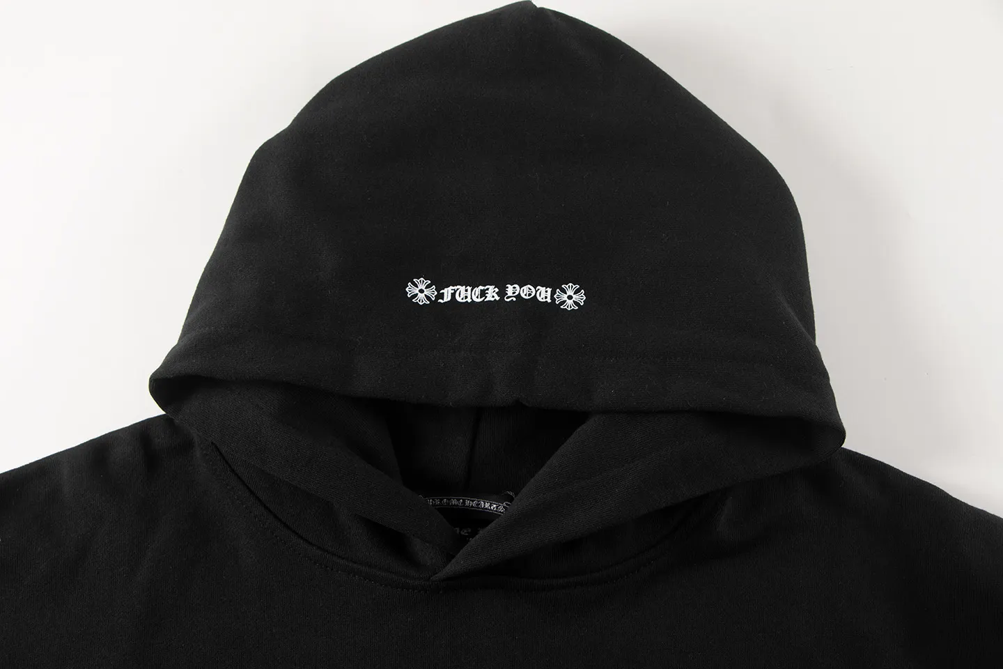 Sex Records Embroidered Cotton Hoodie D11515931 — view 3