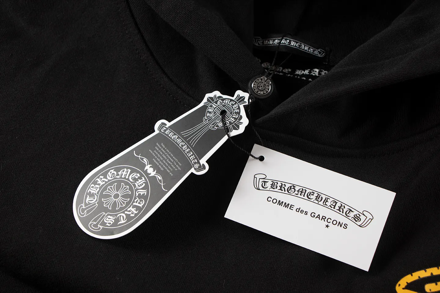 Sex Records Embroidered Cotton Hoodie D11515931 — view 4