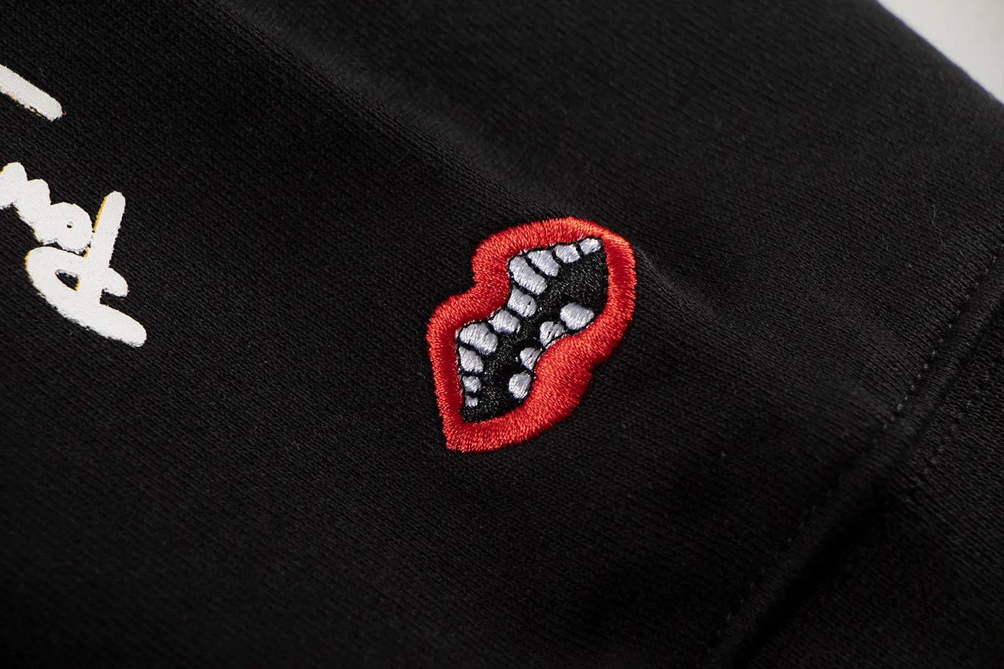 Sex Records Embroidered Cotton Hoodie D11515931 — view 7