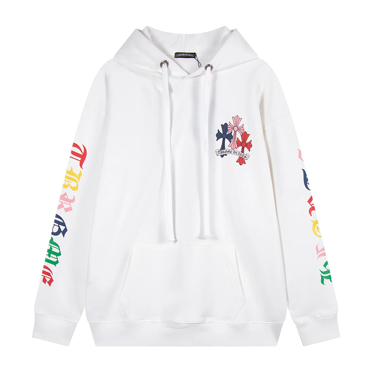 Chrome Hearts Multi-Color Cross Logo Hoodie D12515929 — view 2
