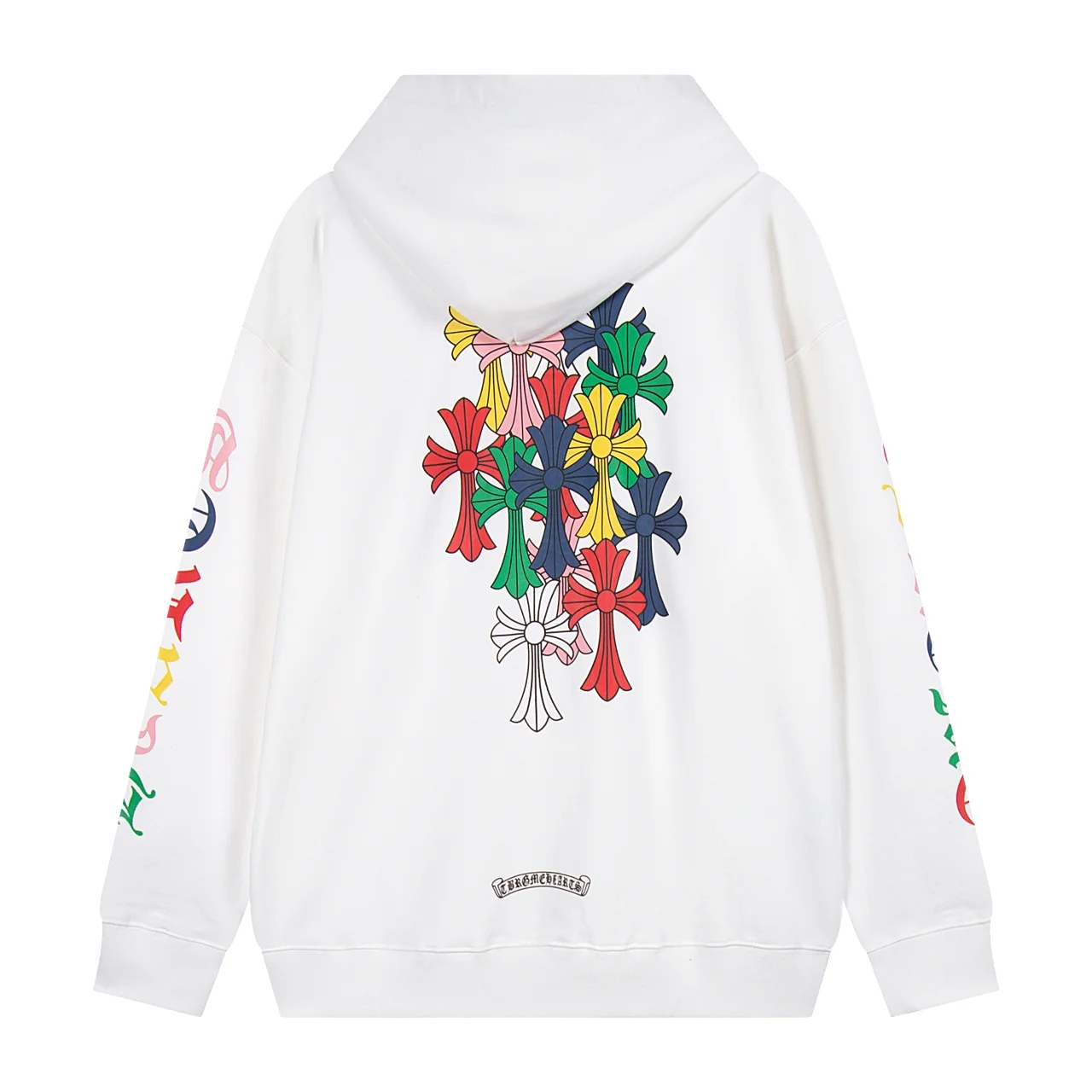 Chrome Hearts Multi-Color Cross Logo Hoodie D12515929 — view 3
