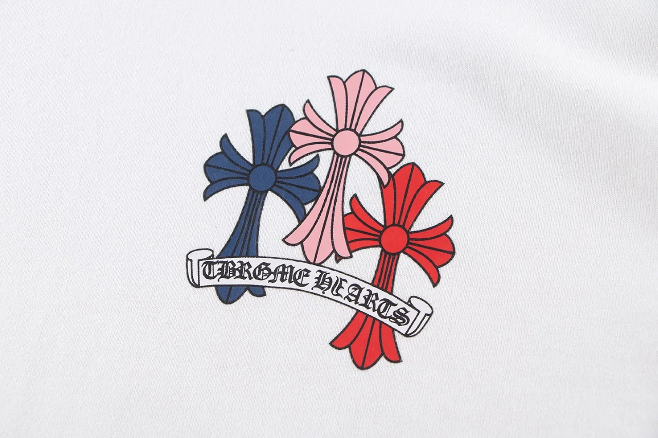Chrome Hearts Multi-Color Cross Logo Hoodie D12515929 — view 6