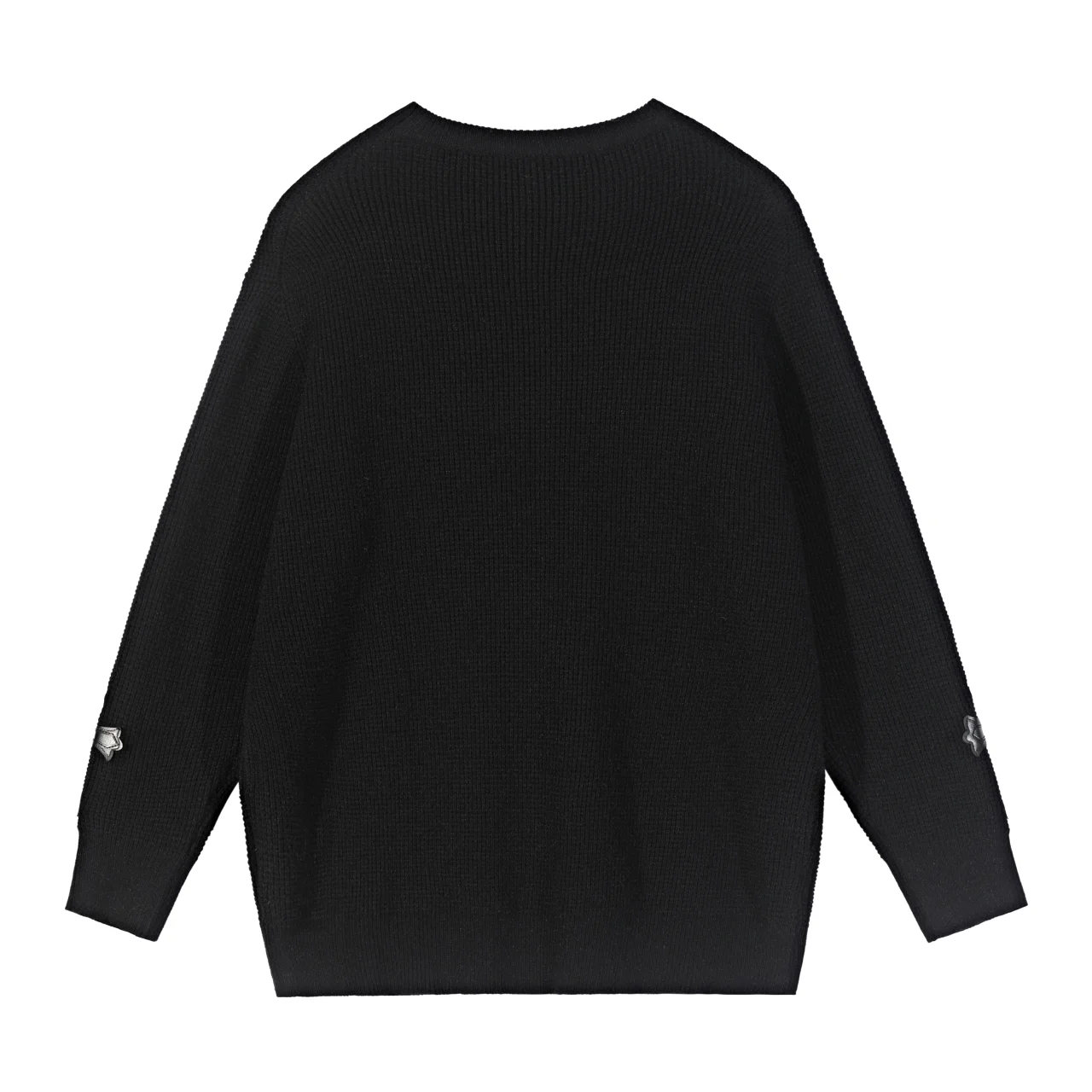 Cross Patch Waffle-Knit Sweater D10015926 — view 3