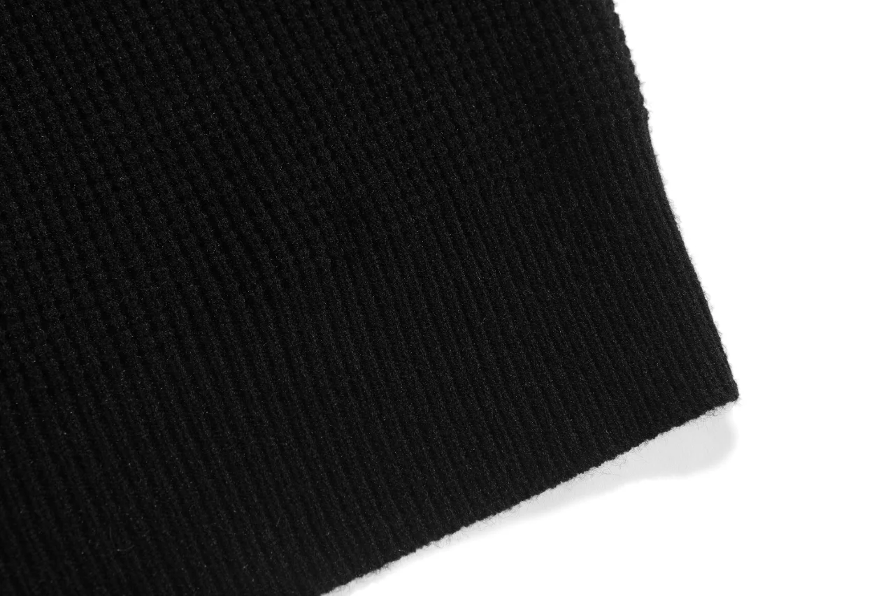 Cross Patch Waffle-Knit Sweater D10015926 — view 6