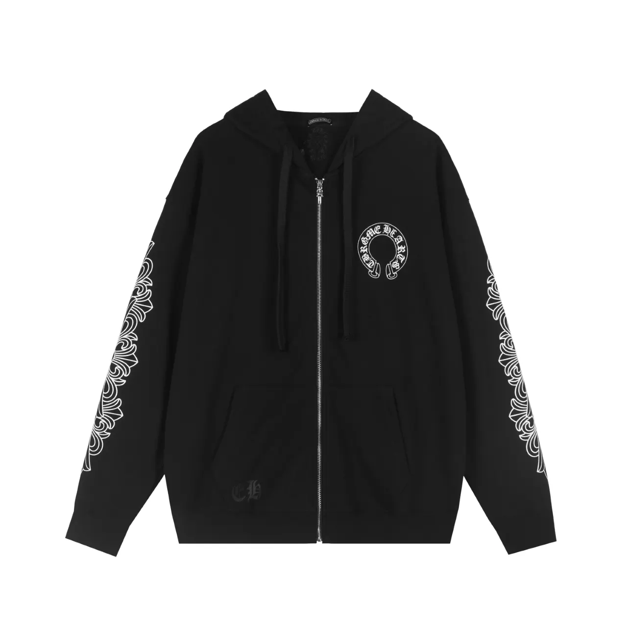 Horshoe Logo Zip-Up Hoodie D13515922