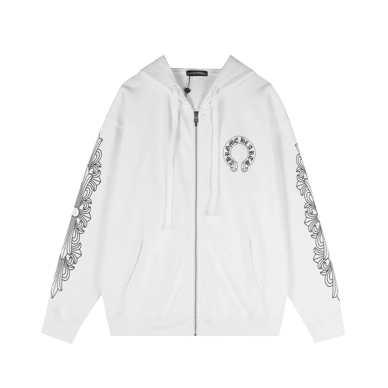 Horshoe Logo Zip-Up Hoodie D13515923