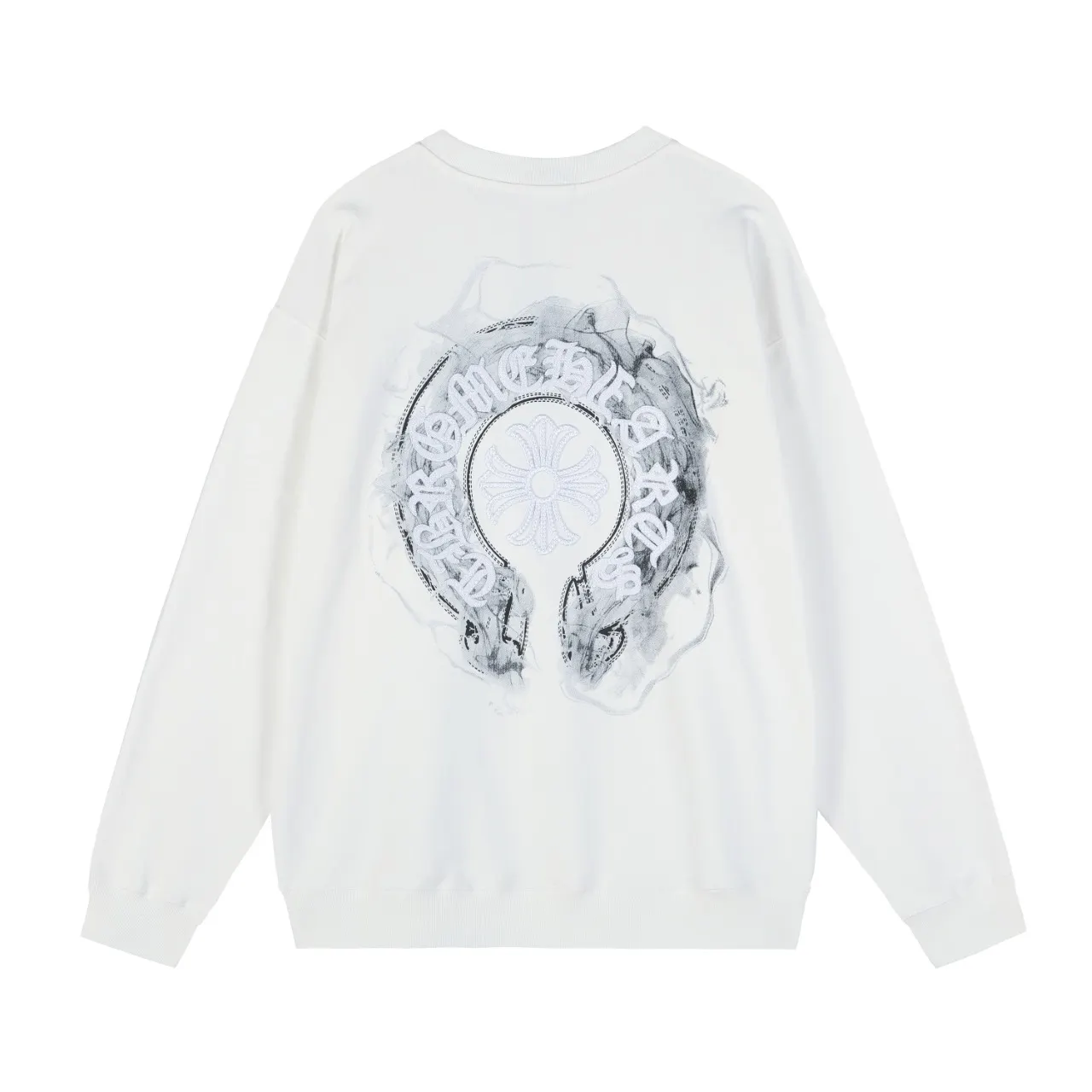 Logo-Print Cotton-Blend Sweatshirt D11515921 — view 3