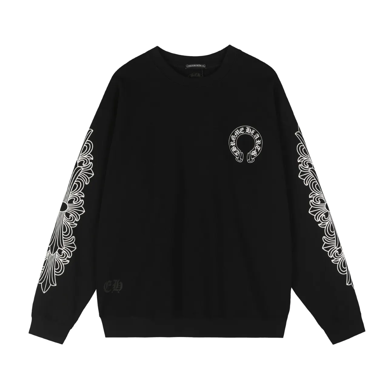 Horseshoe Logo Graphic Crew-Neck Sweatshirt D10515919 — view 2