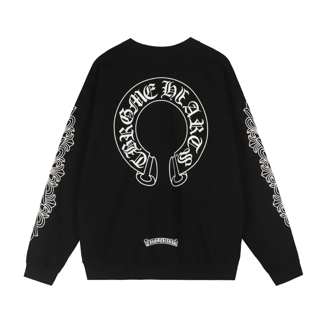 Horseshoe Logo Graphic Crew-Neck Sweatshirt D10515919 — view 3